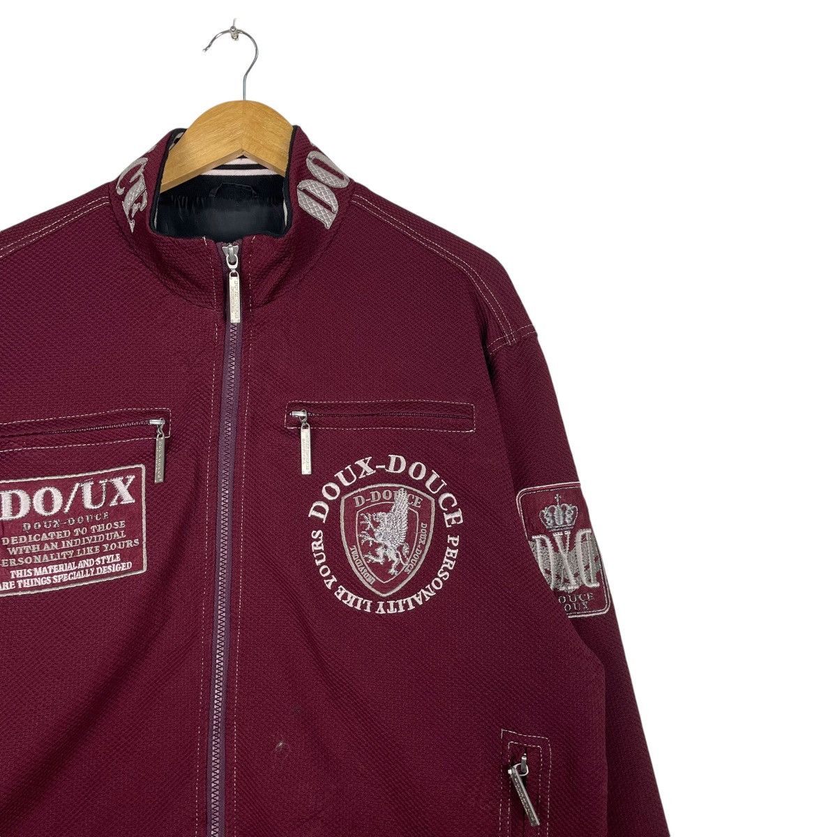 Designer × Japanese Brand 💥DOUX DOUCE URBAN STYLE ZIPPER JACKET Size US L / EU 52-54 / 3 - 5 Thumbnail