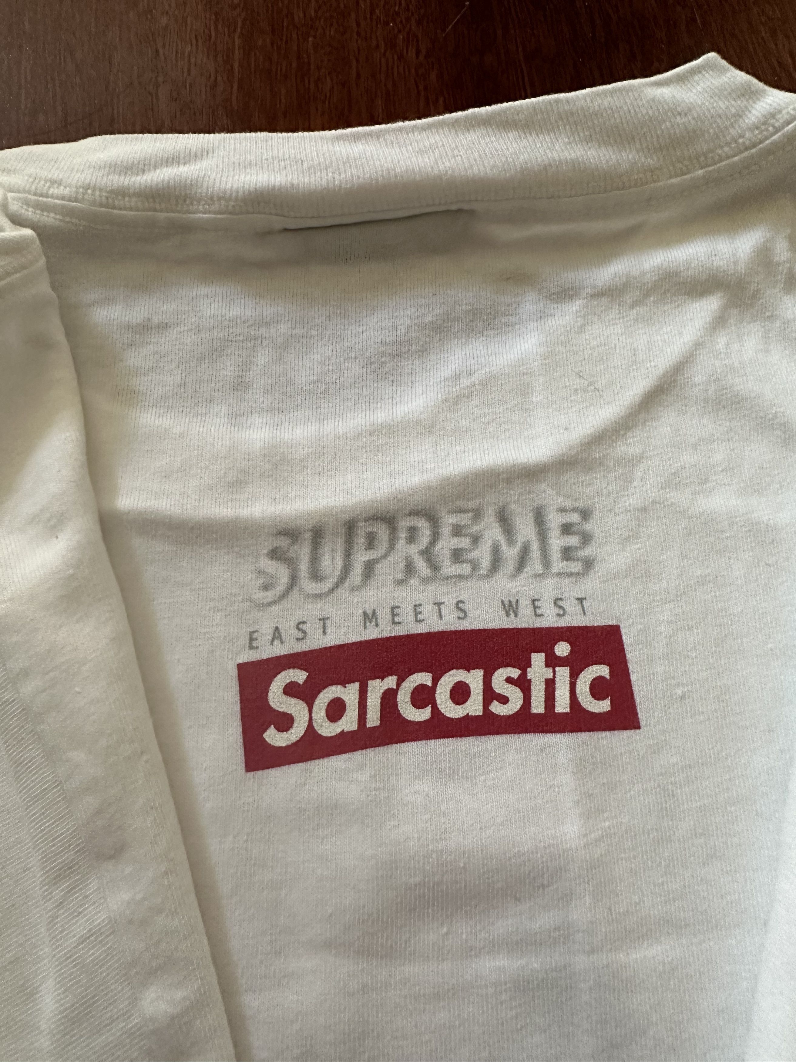 Supreme Supreme x Sarcastic 1998 "East Meets West" Cuban Flag Tee Size US L / EU 52-54 / 3 - 4 Thumbnail