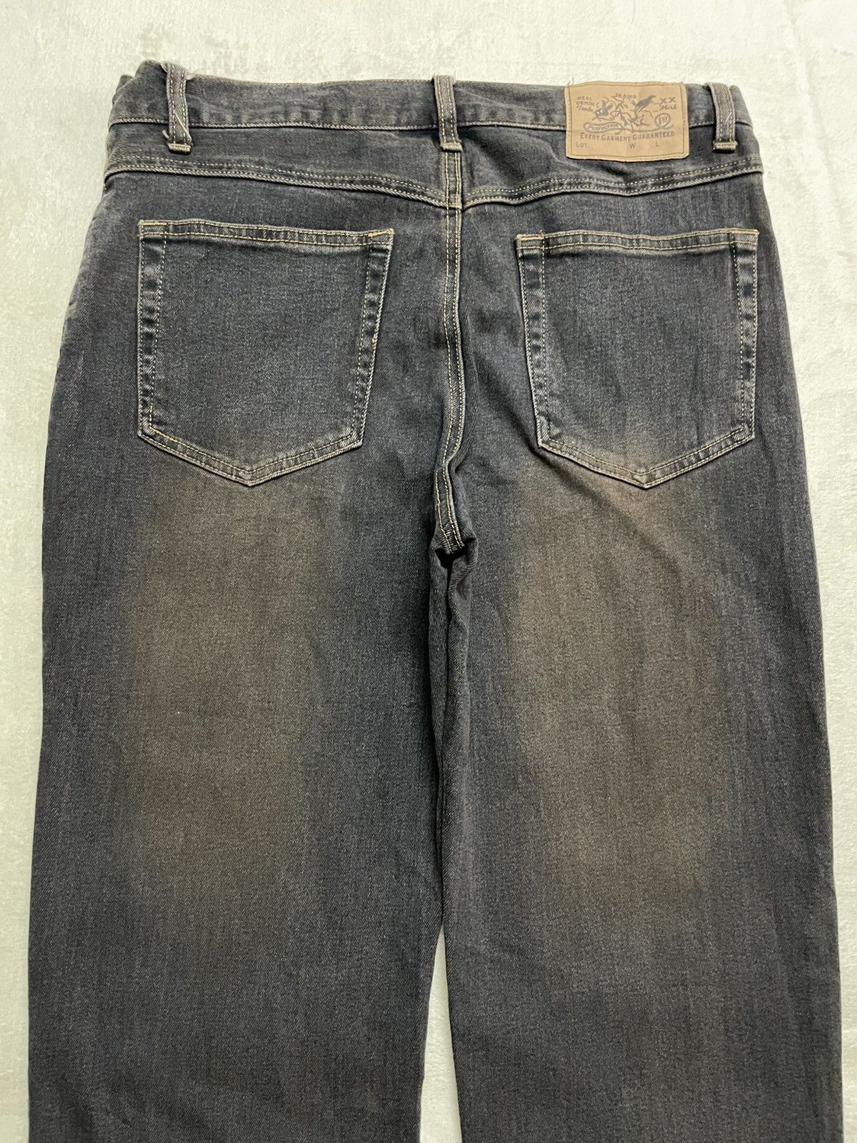 Japanese Brand Vintage Japanese Brand Boot Cut Mudwash Dark Jeans Size US 32 / EU 48 - 10 Thumbnail