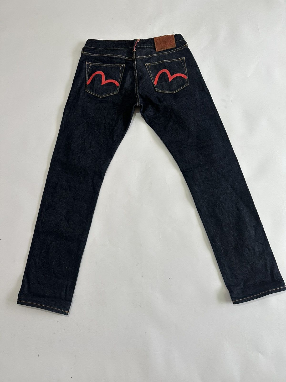 Evisu EVISU PAINTED DIACOCK JEAN SIZE 34X34 Size US 32 / EU 48 - 1 Thumbnail