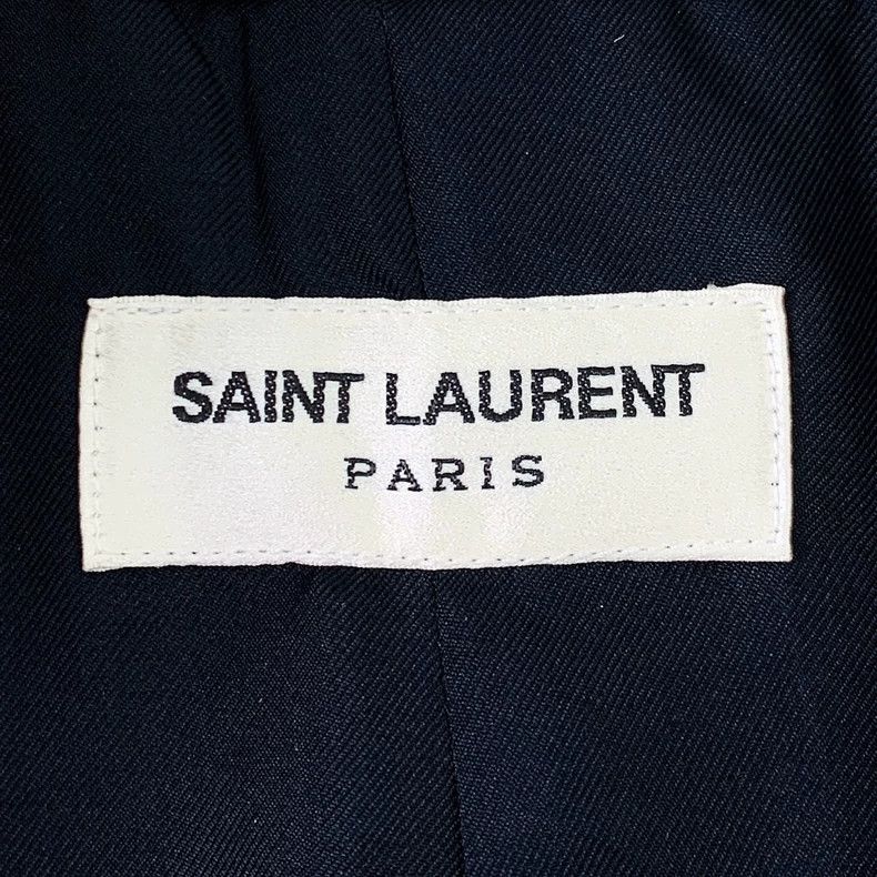 Yves Saint Laurent Saint LaruentBrown leopard print full print V-neck long-sle Size 48R - 5 Thumbnail