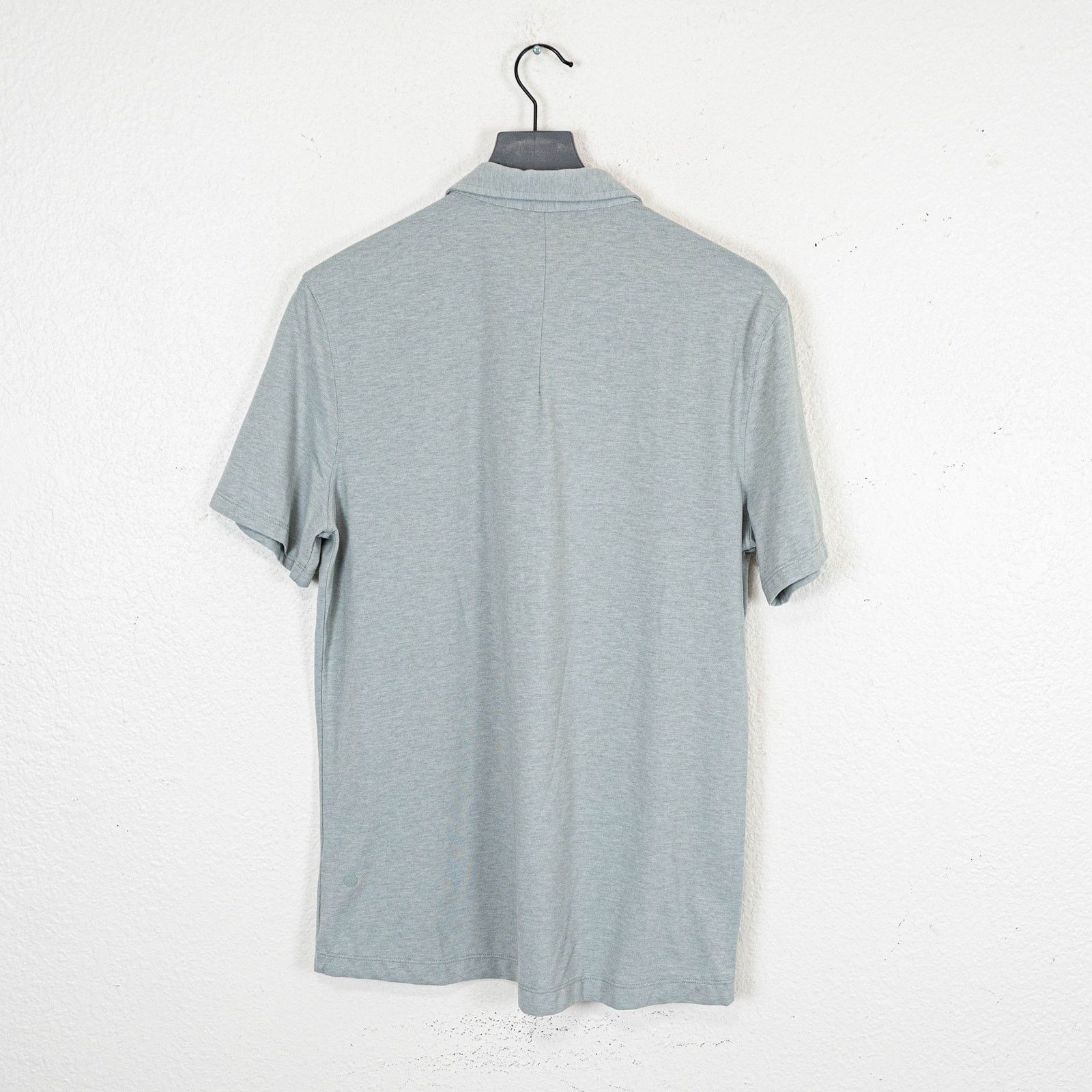 Lululemon Lululemon Evolution Short Sleeve Polo Mint heater Medium Size US M / EU 48-50 / 2 - 4 Thumbnail