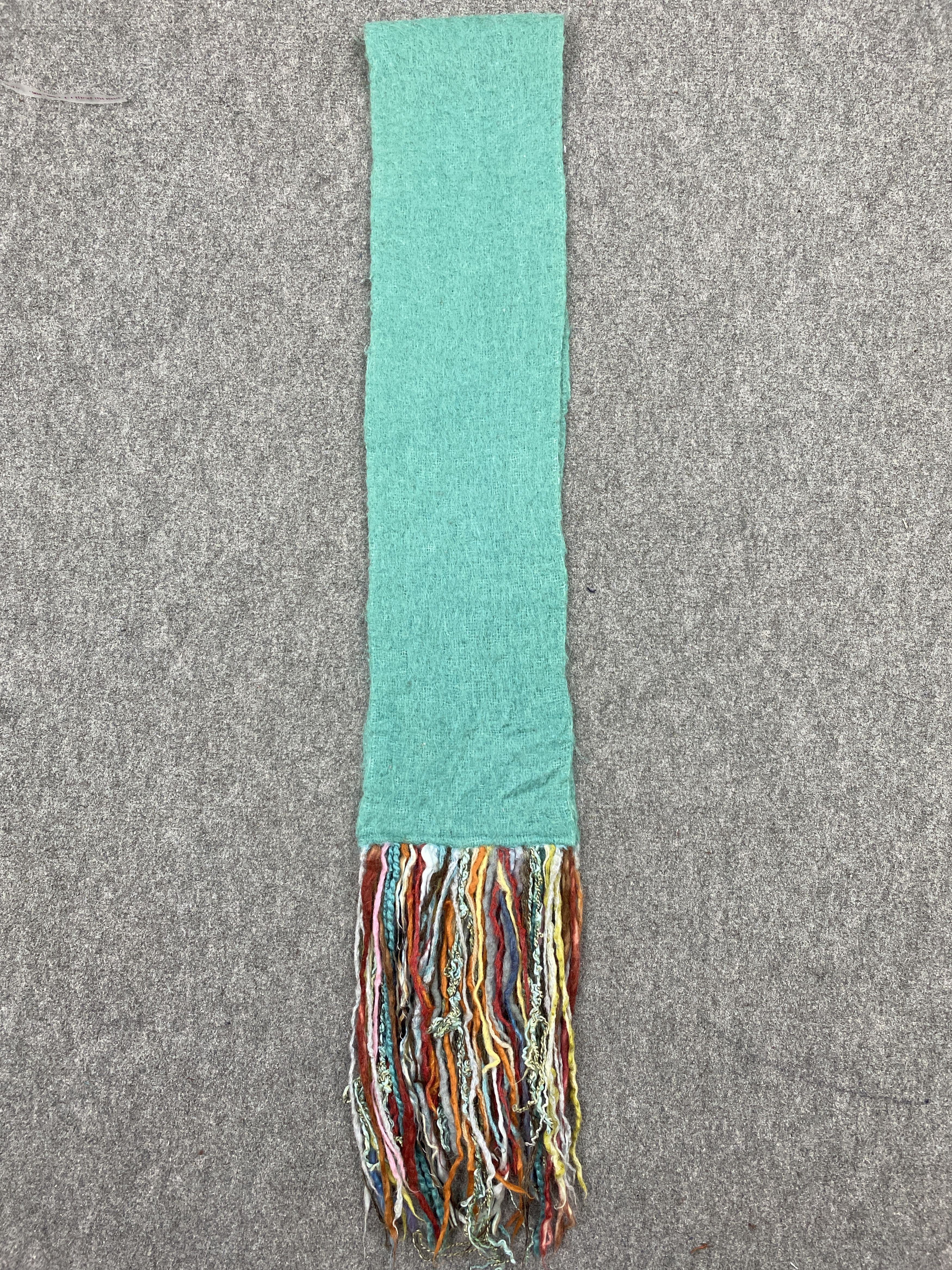 Japanese Brand × Other Plain Japanese Mohair Scarf / Muffler / Neckwear -SC0110 Size ONE SIZE - 8 Thumbnail