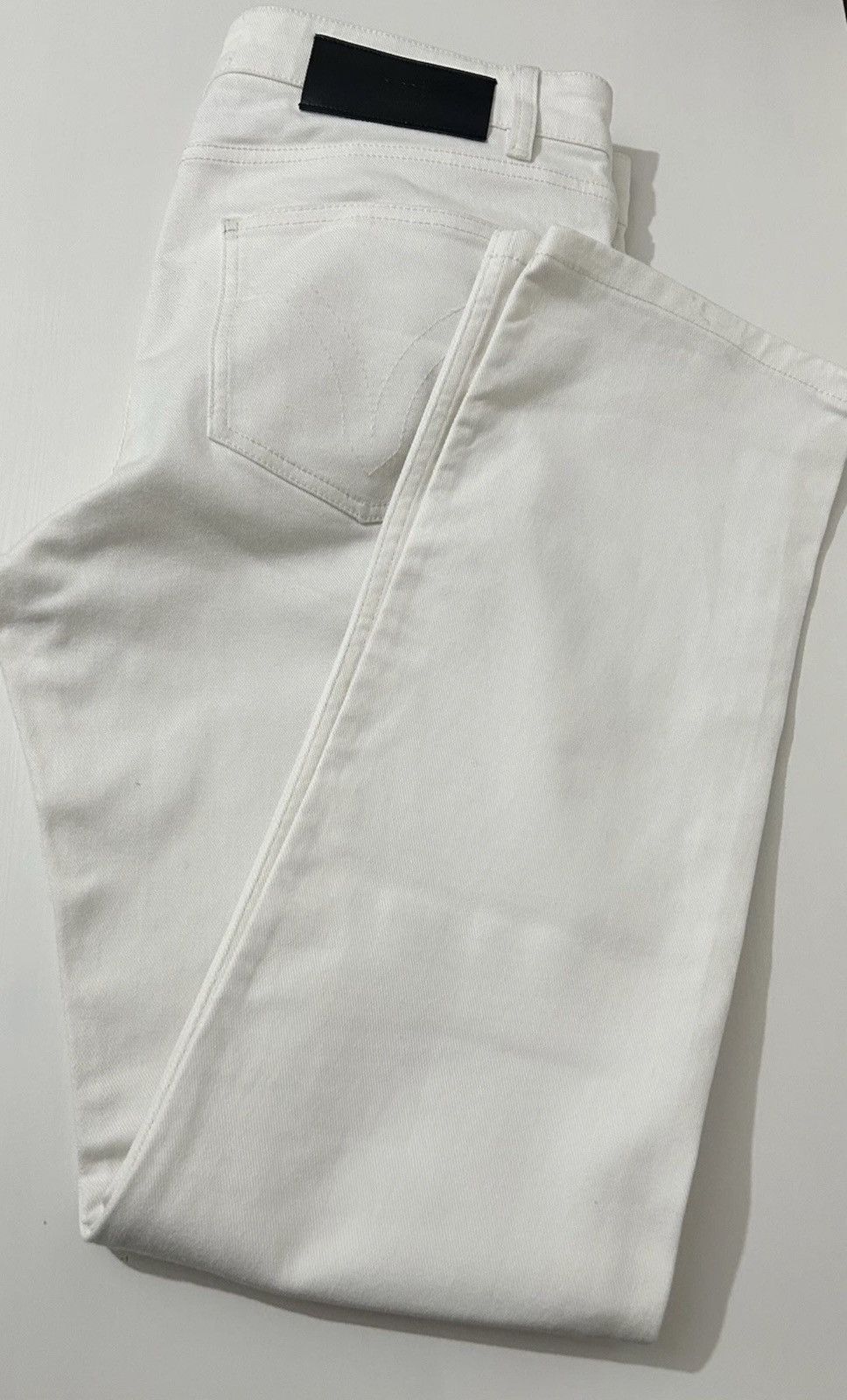 AMI AMI Paris Alexandre Mattiussi Slim Fit White Jeans Size 34 Size US 34 / EU 50 - 12 Thumbnail