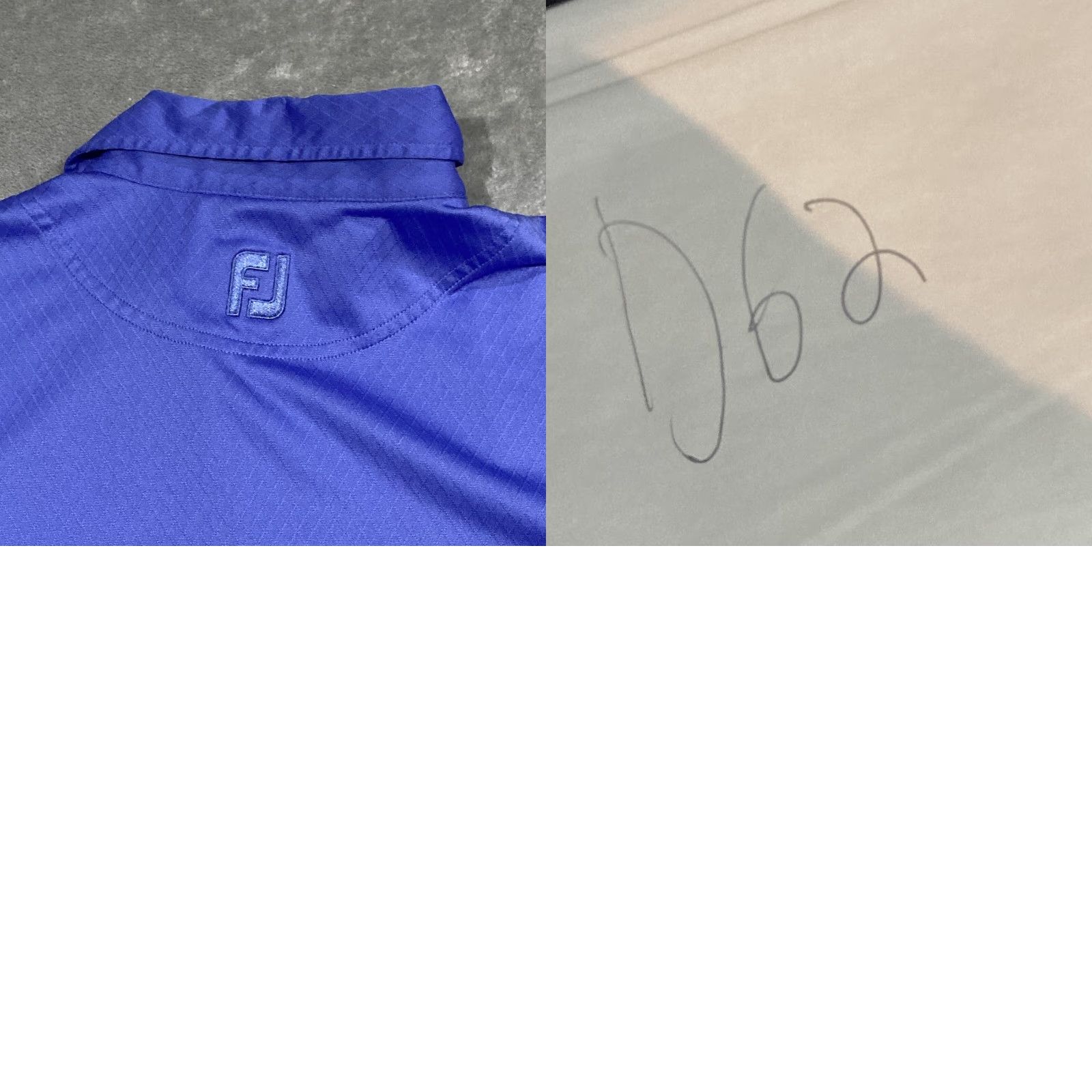 Footjoy FootJoy Logo Embroidered Mens XL Golf Polo Shirt Size US XL / EU 56 / 4 - 8 Thumbnail