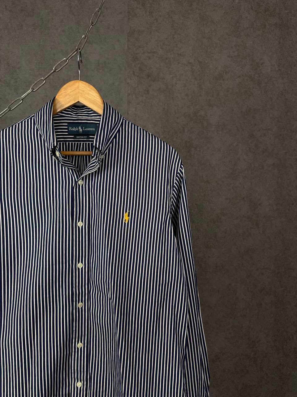 Polo Ralph Lauren Polo Ralph Lauren vintage designer logo striped shirt Size US L / EU 52-54 / 3 - 2 Thumbnail