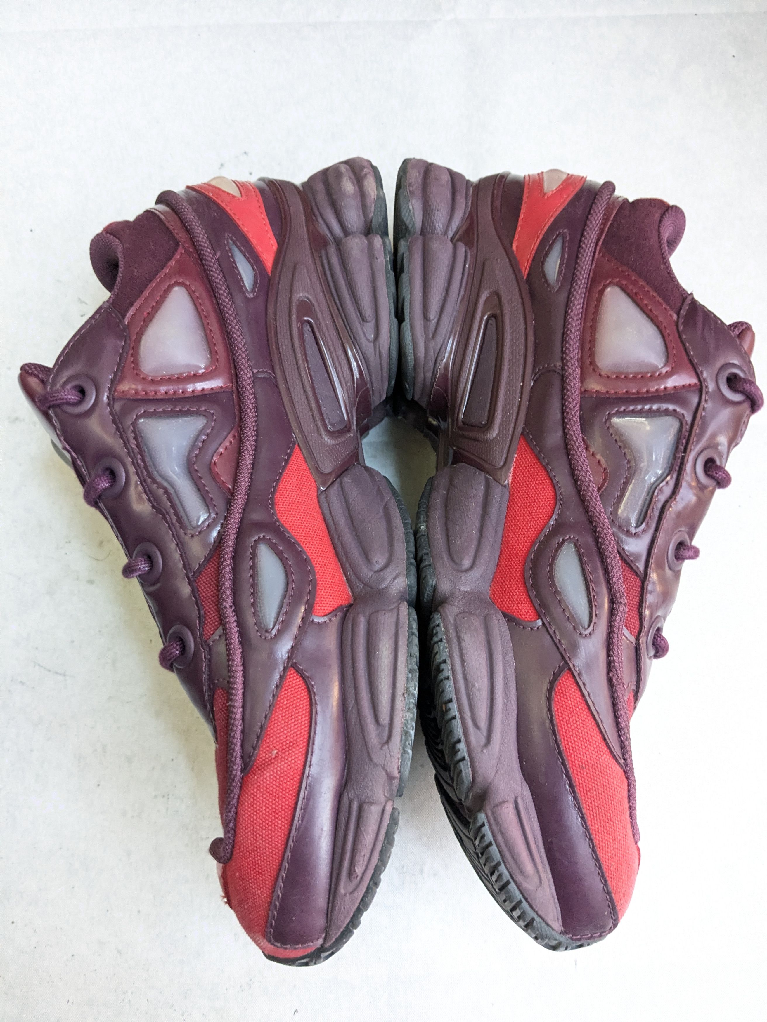 Adidas × Raf Simons Adidas Raf Simons Ozweego 3 Red Burgundy 10 Size US 10 / EU 43 - 8 Thumbnail