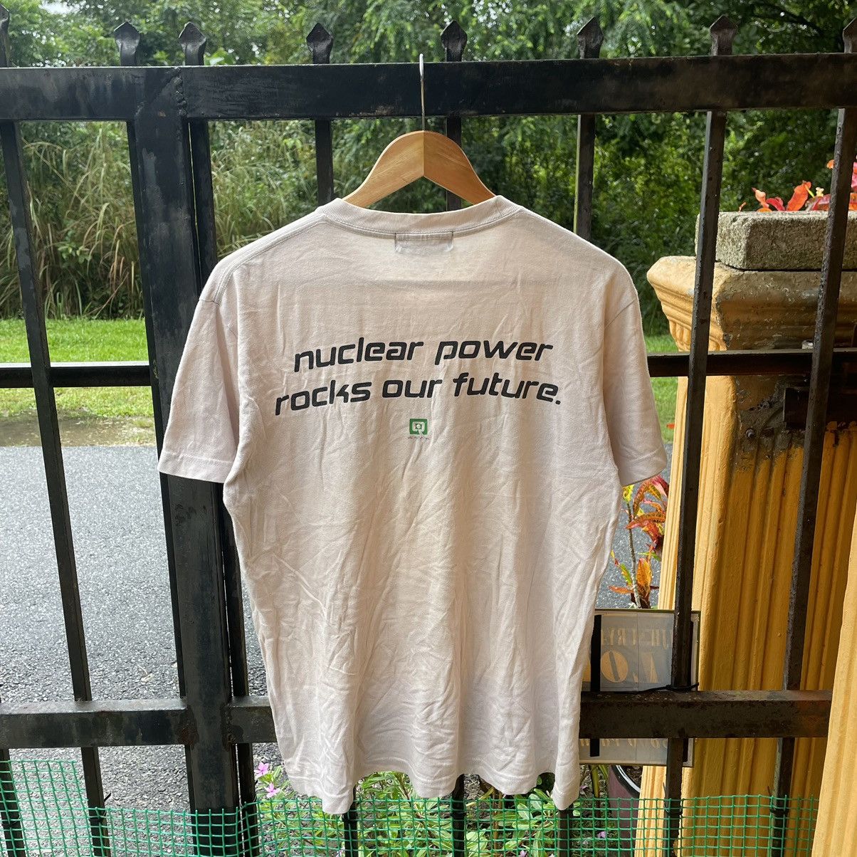 Beams Plus × Japanese Brand × Vintage 🔥🔥🇯🇵Vintage Beams Nuclear Power Rocks Our Future Promo Tee Size US M / EU 48-50 / 2 - 2 Thumbnail
