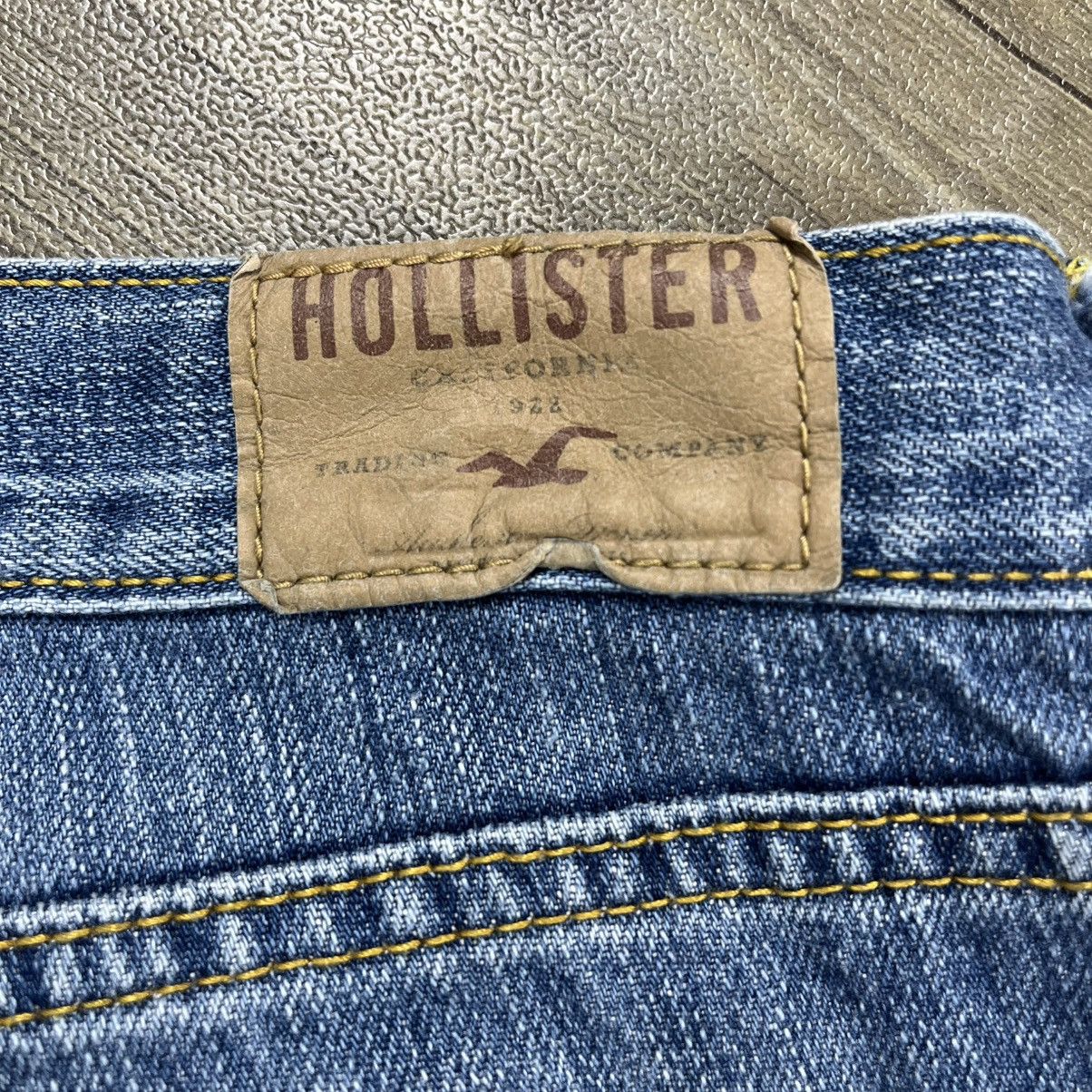 Le Grande Bleu (L.G.B.) Crazy🔥 Hollister Distressed Bootcut Flared Jeans Lgb Style Size US 30 / EU 46 - 18 Thumbnail