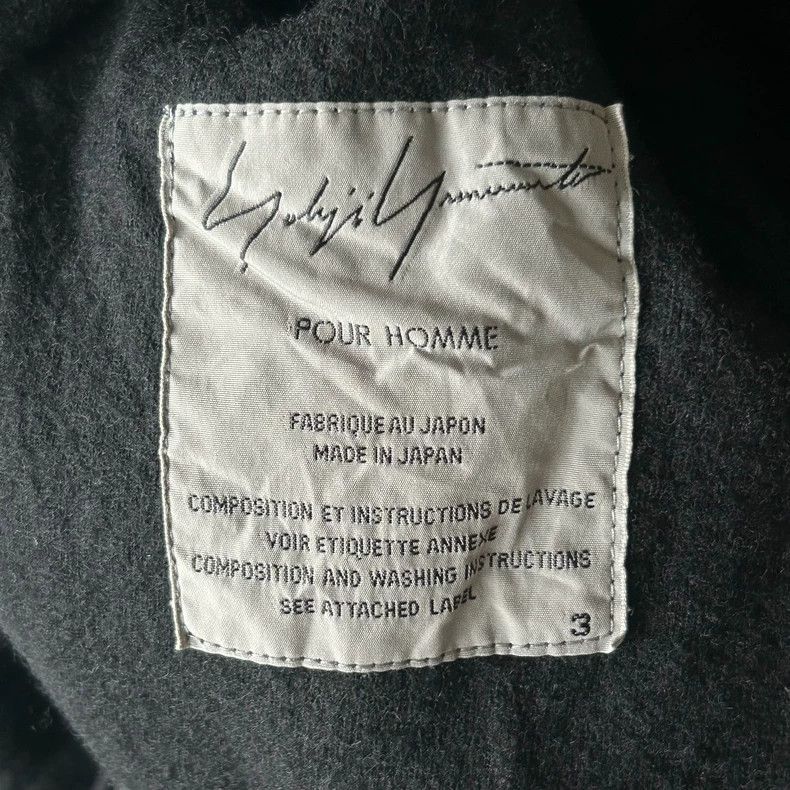 Yohji Yamamoto Yohji Yamamoto Yohji Yamamoto Leather Sleeve Long Coat Size US M / EU 48-50 / 2 - 6 Thumbnail