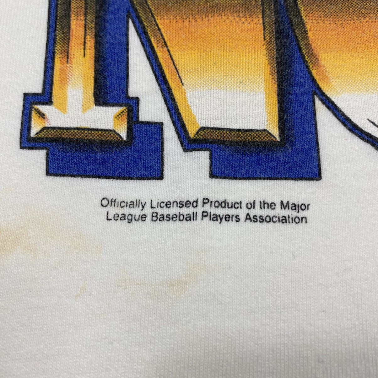 MLB × Vintage VINTAGE 90's HIDEO NOMO "DOCTOR K" MLB SUPERSTARS TEE Size US L / EU 52-54 / 3 - 4 Thumbnail