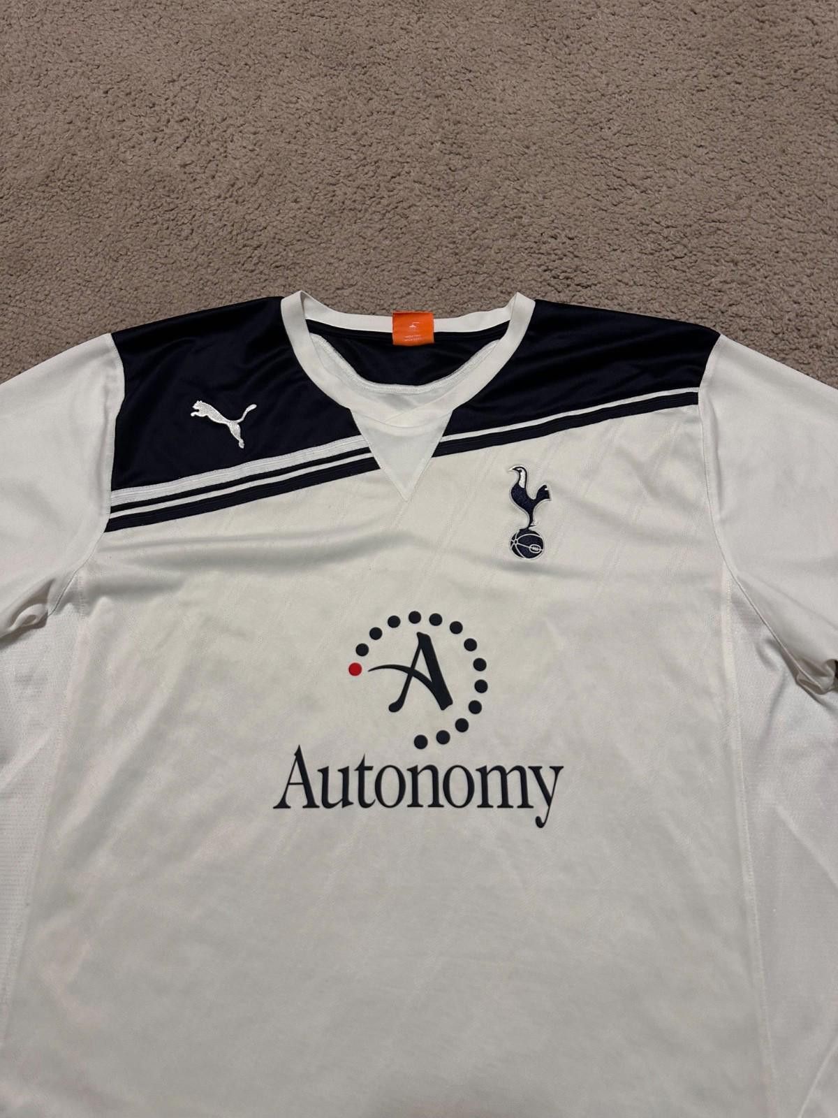 Puma BALE #3 Puma Tottenham Hotspur 2010/2011 Home Soccer Jersey Size US XXL / EU 58 / 5 - 3 Thumbnail