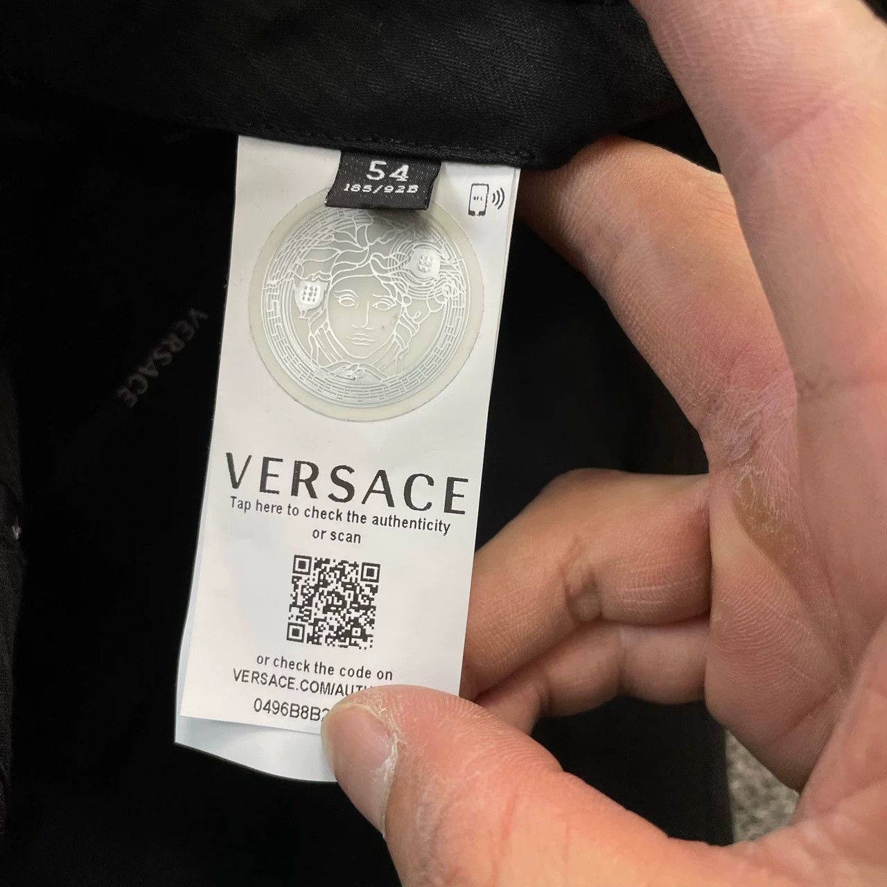 Versace Versace Black Trousers Size US 32 / EU 48 - 3 Thumbnail