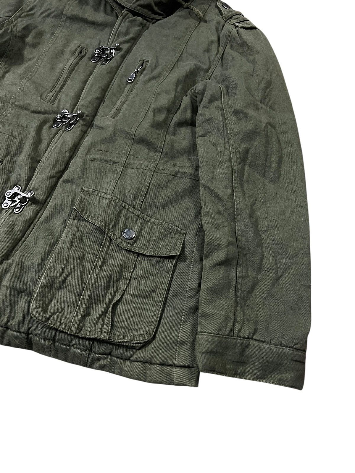 In The Attic In The Attic Rocker Garment Green Army Punk Jacket Size US M / EU 48-50 / 2 - 4 Thumbnail