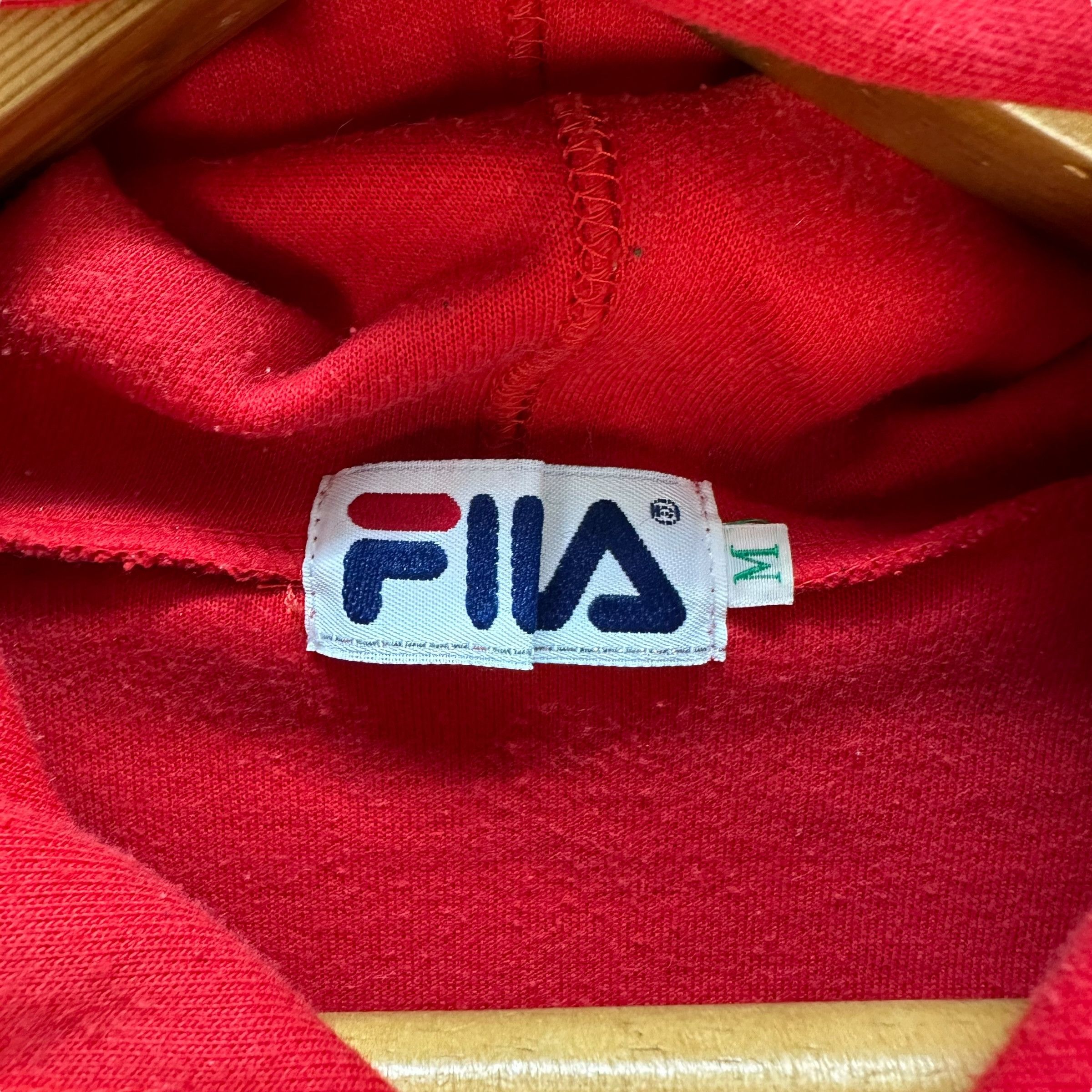 Fila FILA Big Logo Colorblock Pullover Hoodies Jumper #9148-62 Size US M / EU 48-50 / 2 - 10 Thumbnail