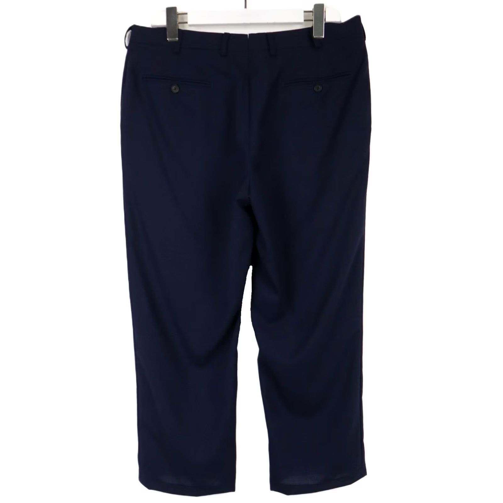 Suitsupply SUITSUPPLY Brescia Int Trousers Men's UK 36 Navy Blue Pure Wool Zip Fly Pleated Size US 36 / EU 52 - 2 Thumbnail