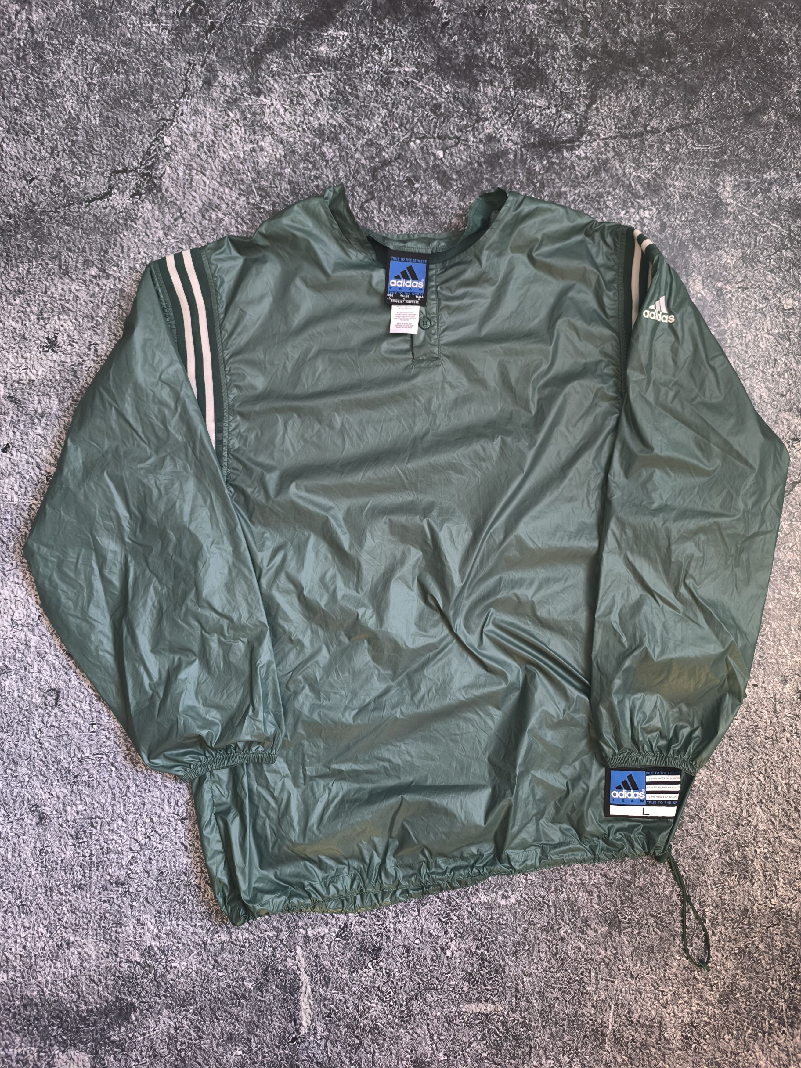 Adidas Vintage raincoats Adidas 90s size L Size US L / EU 52-54 / 3 - 1 Thumbnail