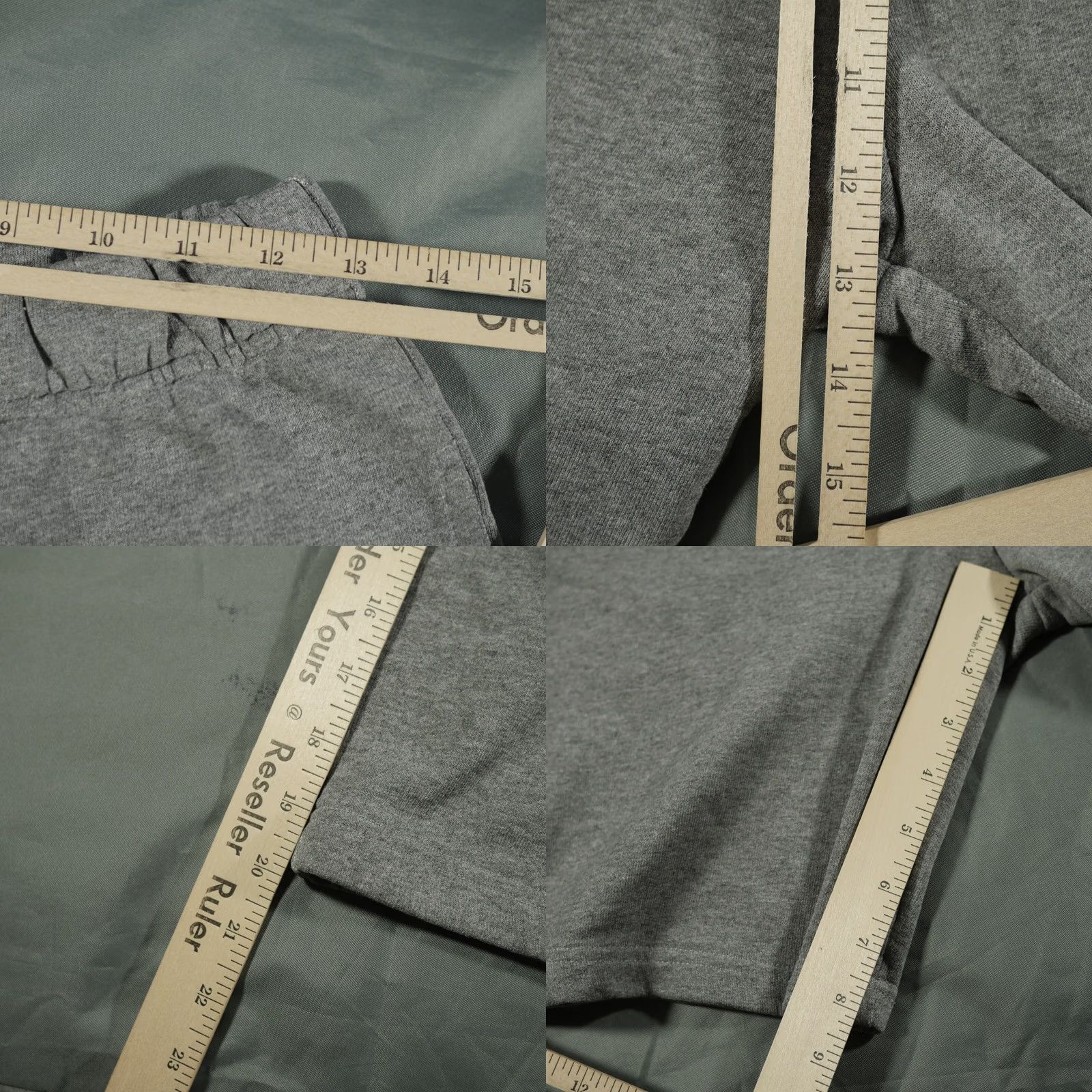 American Eagle Outfitters VINTAGE Franklin Marshall Varsity Shorts Mens Small Gray Fleece Sweat Crest Italy Made Size US 29 - 8 Thumbnail