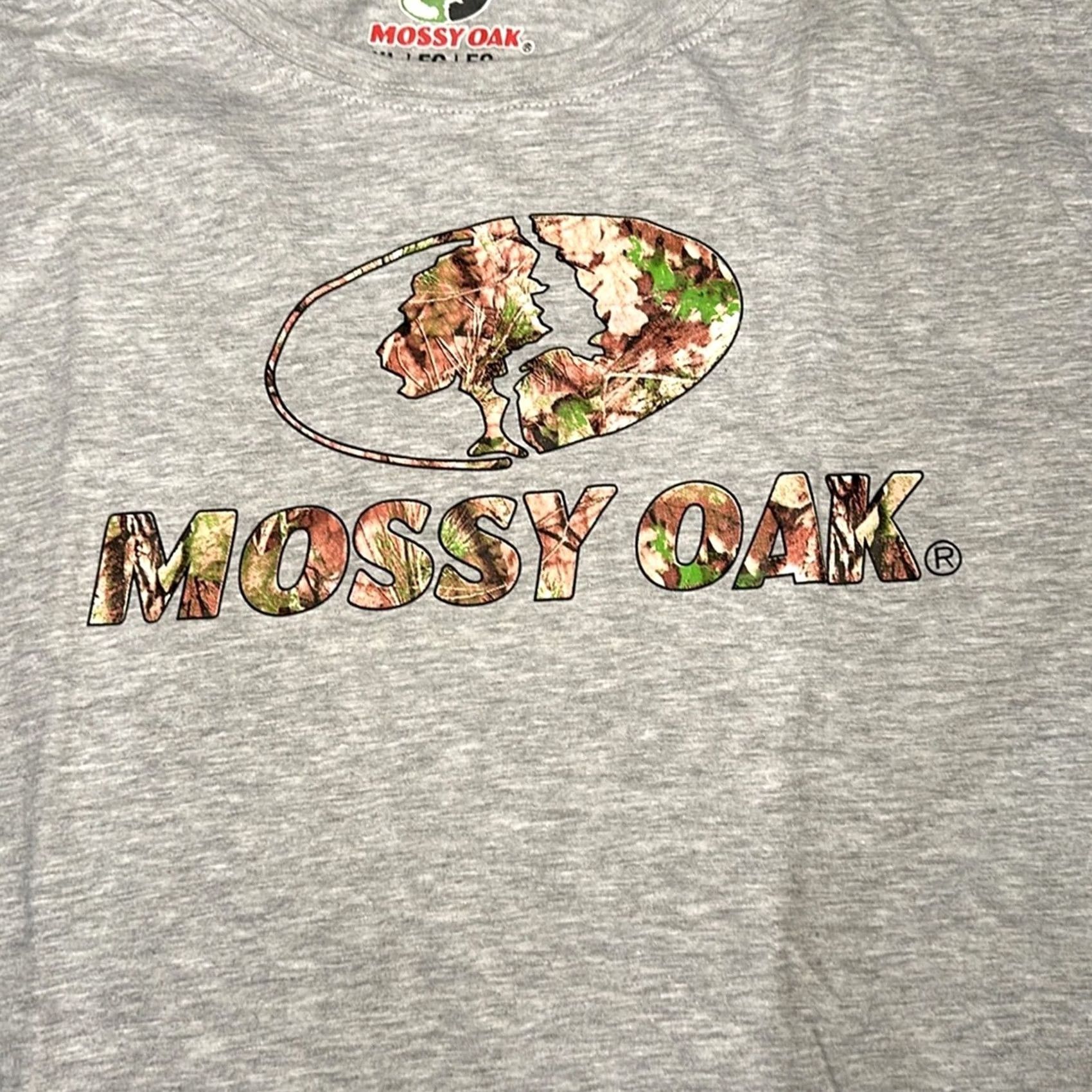 Vintage Mossy Oak Tee - XL T-Shirt Gray Men XL Size US XL / EU 56 / 4 - 5 Thumbnail