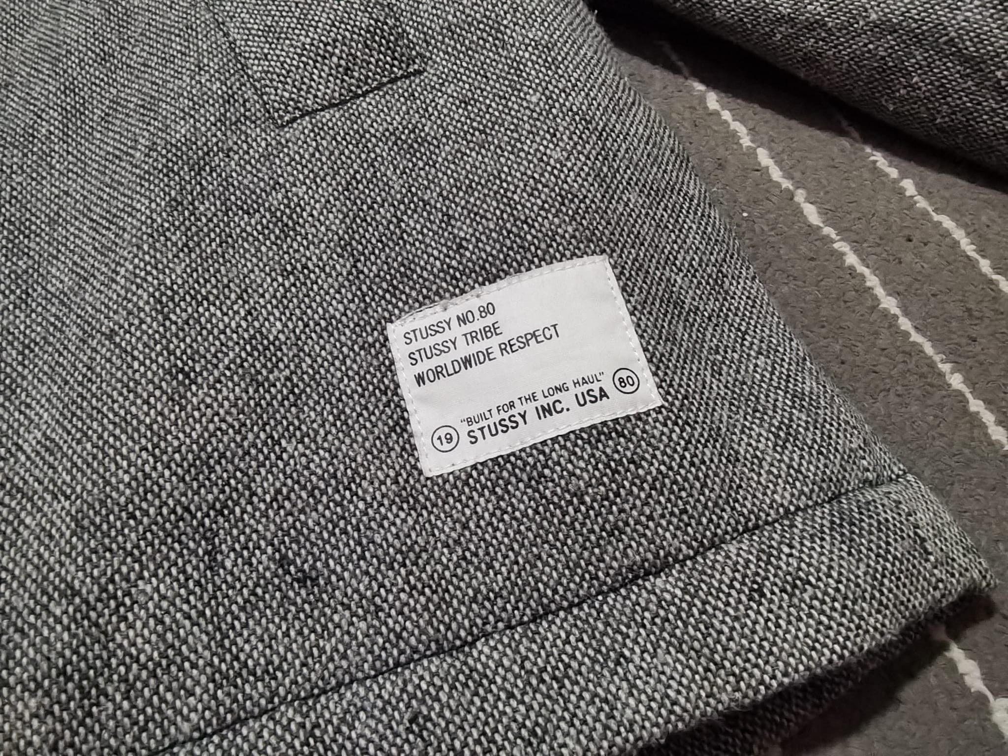 Stussy STUSSY NO 80 grey jacket M 2087 Size M / US 6-8 / IT 42-44 - 3 Thumbnail