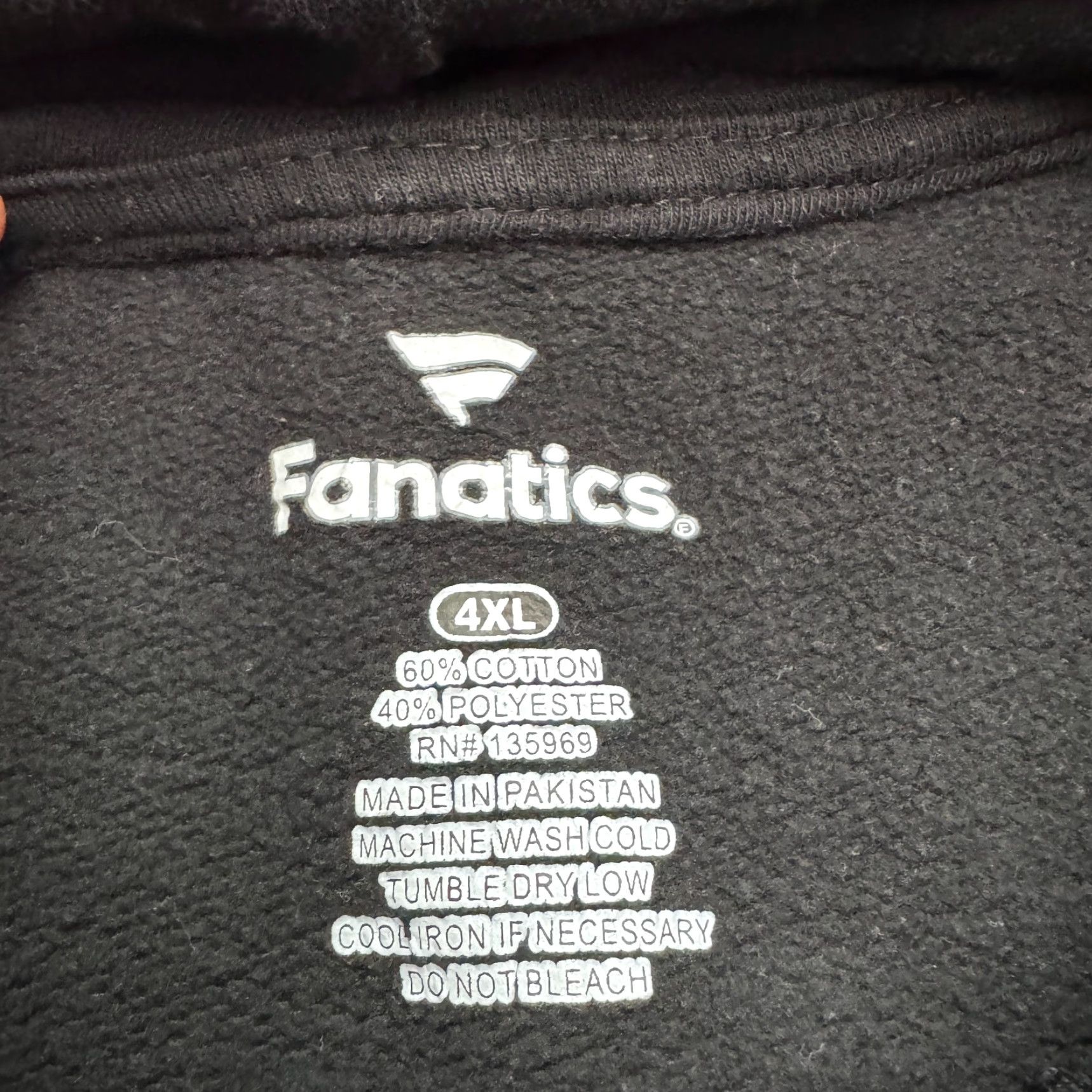 Vintage Fanatics Hoodie Mens 4XL Black Jaguars Jackson Ville Pullover Graphic Sweatshirt Size US XXL / EU 58 / 5 - 5 Thumbnail