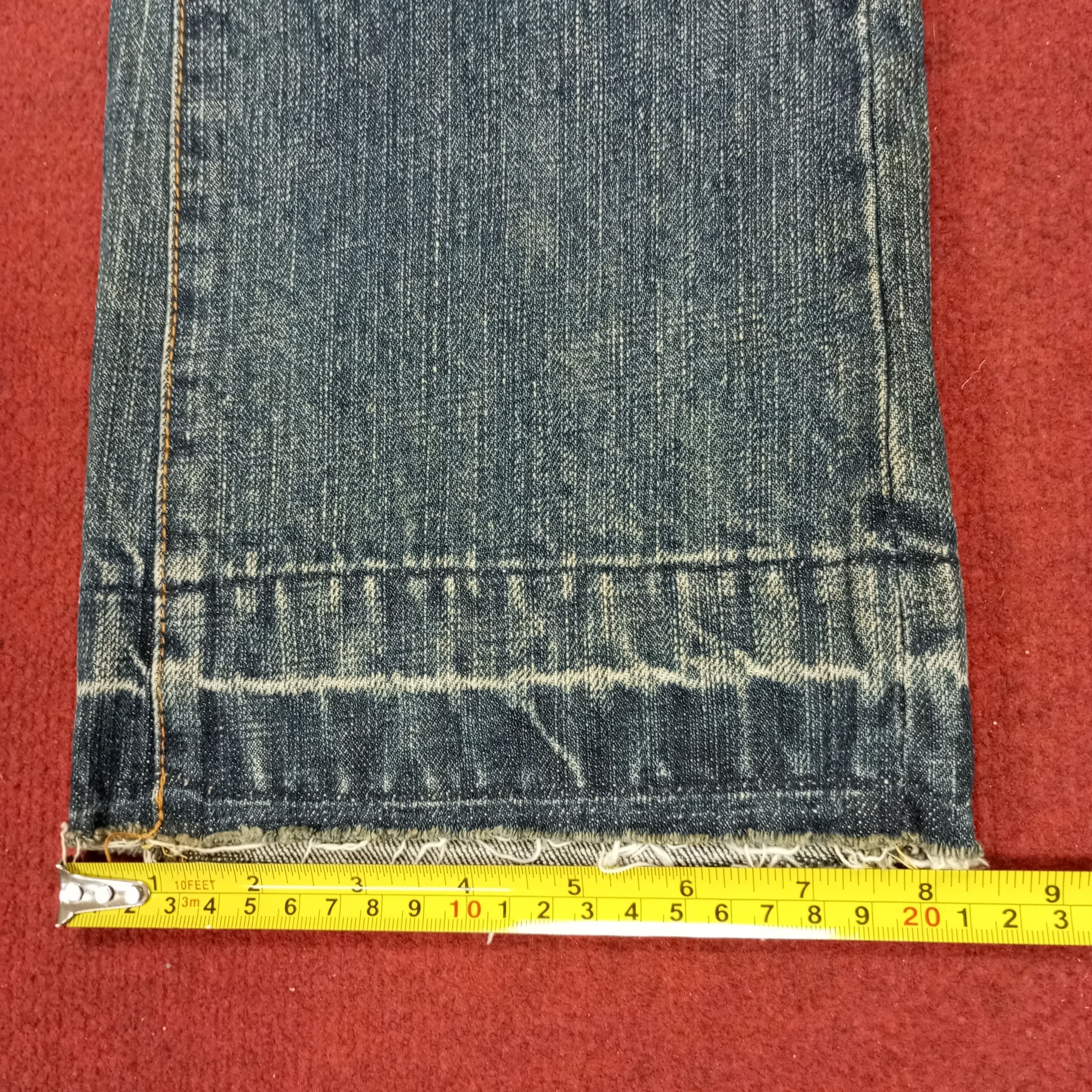 Japanese Brand Unalloyed Fashion Bush Jeans Style Streetwear Rock Punk Size 32" / US 10 / IT 46 - 11 Thumbnail