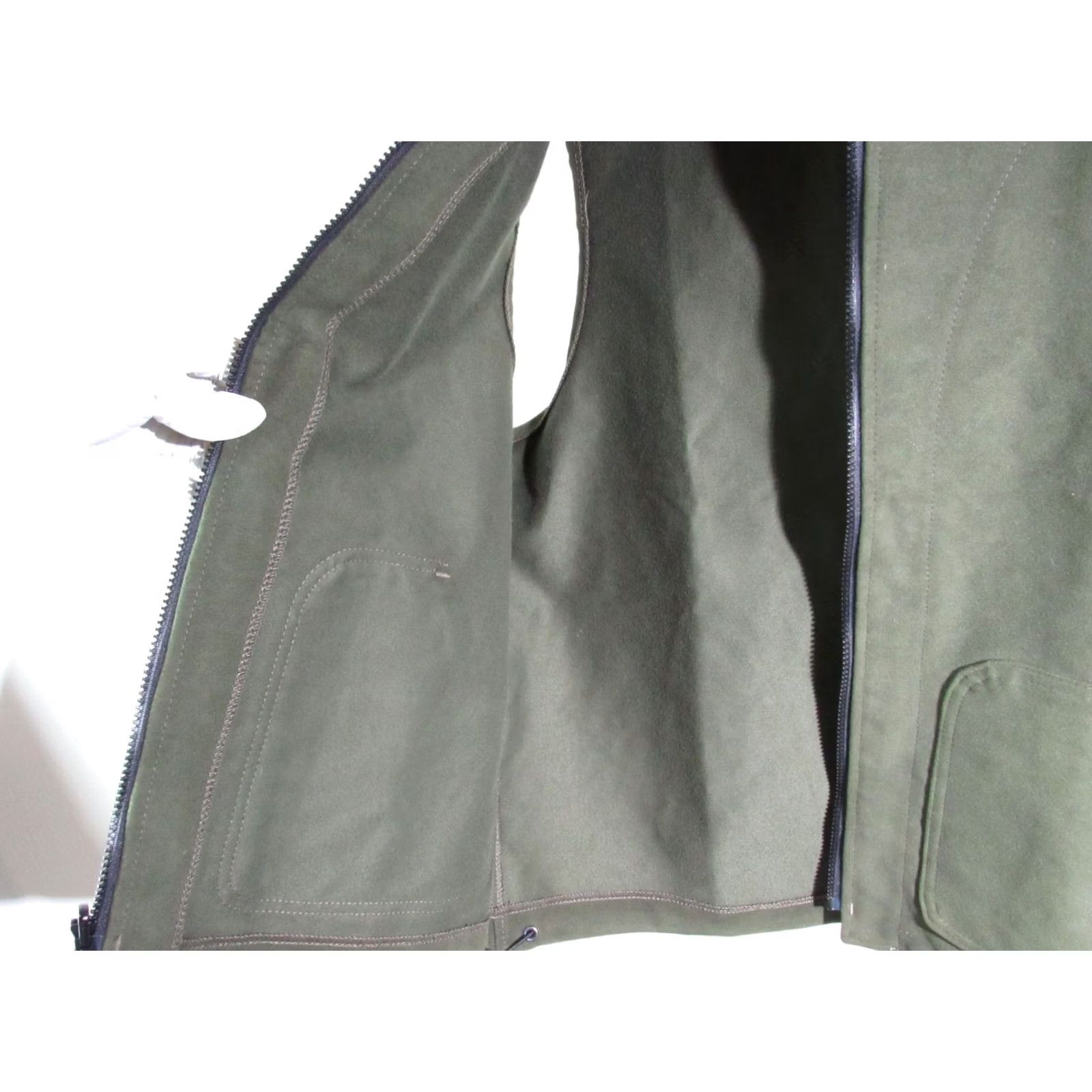 Filson Filson Vest Mens M Olive Green Cotton Made In USA Seattle Military Jacket Winter Hunting Workwear Regular Size M Size US M / EU 48-50 / 2 - 2 Thumbnail