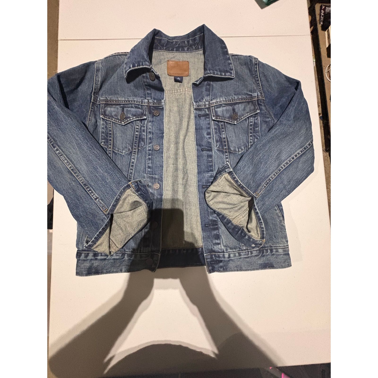 Gap GAP Women’s Denim Jacket Size Medium Blue Jean Button Up Size M / US 6-8 / IT 42-44 - 4 Thumbnail