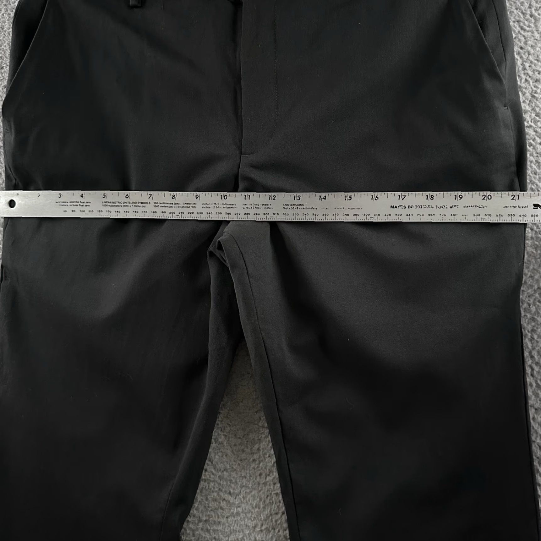 Everlane Everlane Dress Pants Mens Gray 38x34 Wool Blend Straight Front Size US 38 / EU 54 - 6 Thumbnail