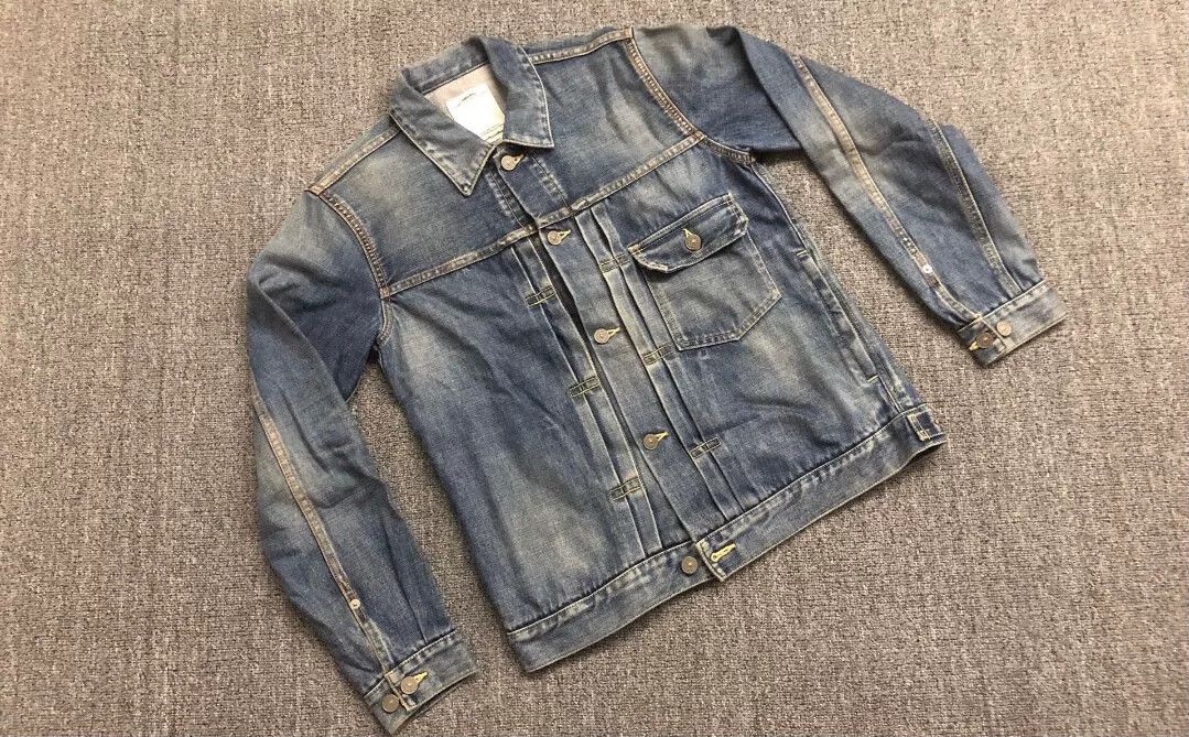 Visvim VISVIM 102 DMGD SS Denim Jacket Size US M / EU 48-50 / 2 - 1 Thumbnail