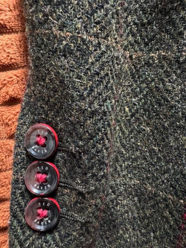 Ted Baker Ted Baker London Wool Tweed Blazer Size 3 / 38R / M Size 38R - 3 Thumbnail