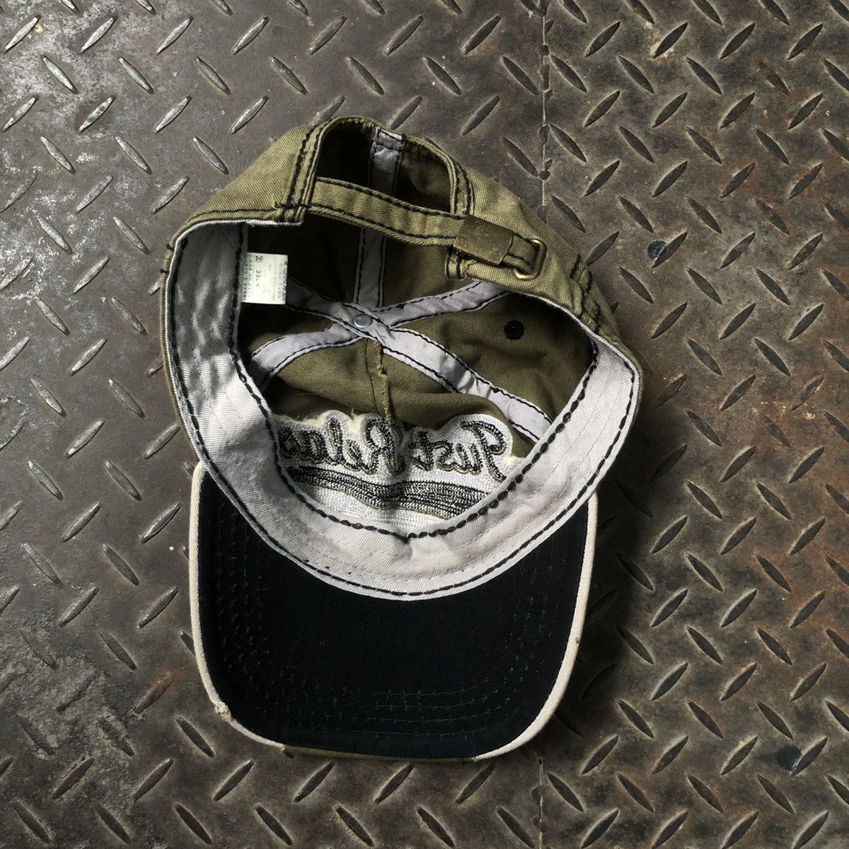 Japanese Brand Vintage Just Relax Sunfaded Distressed Hat Y2K Size ONE SIZE - 5 Thumbnail