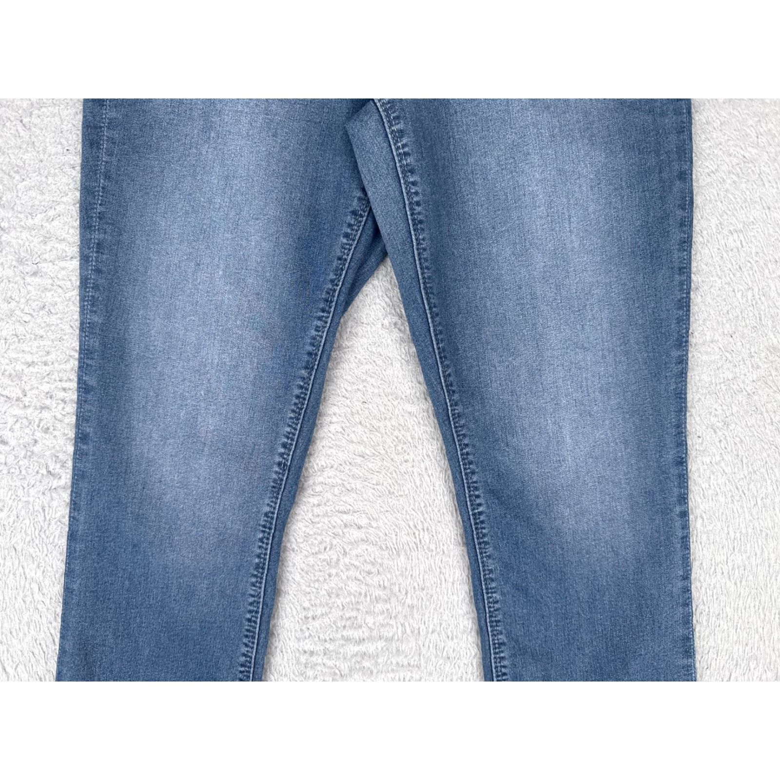 Vintage Laurie Felt Jeans Womens XS Blue Denim Silky Capri Vital Stretch Technology Size 26" / US 2 / IT 38 - 3 Thumbnail