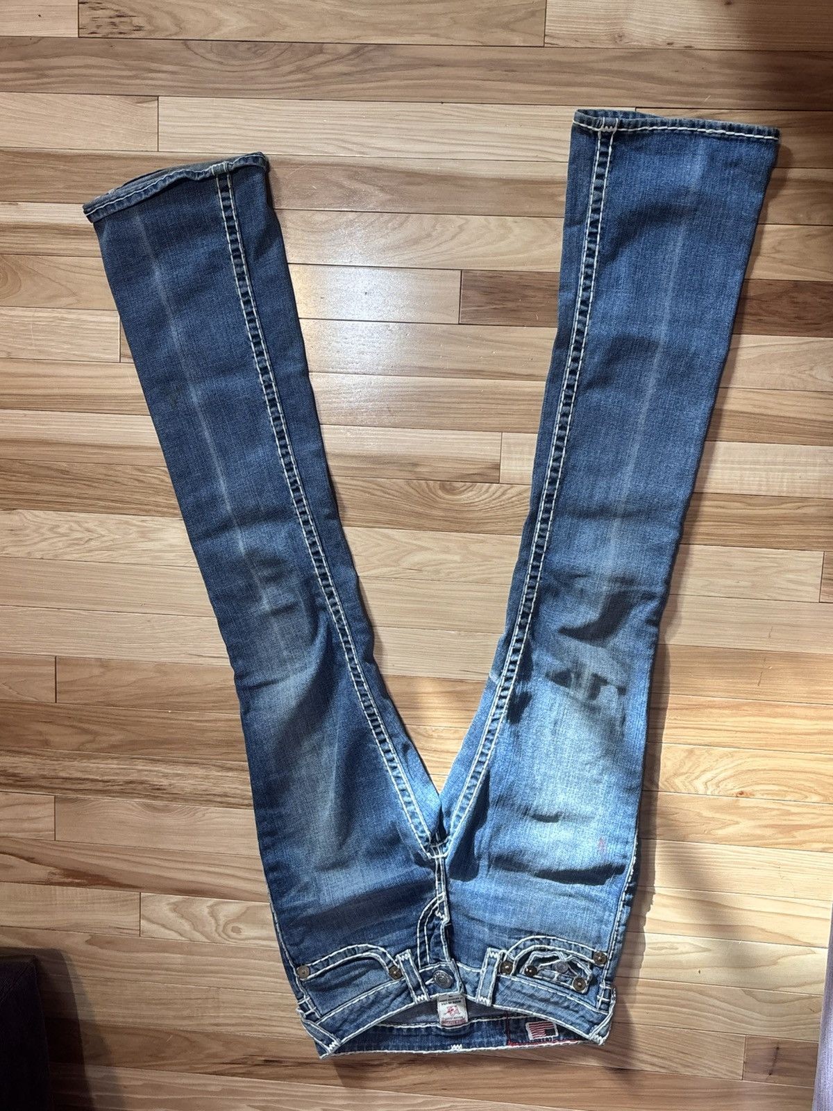 True Religion TRUE RELIGION Y2K LOW-RISE BOOTCUT Size 26" / US 2 / IT 38 - 1 Thumbnail