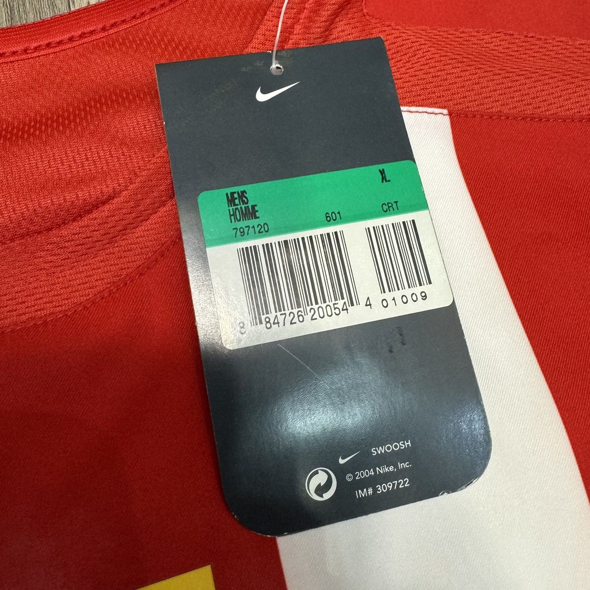 Nike Atletico Madrid 05/06 player issue home shirt #9 F.Torres Size US XL / EU 56 / 4 - 8 Thumbnail