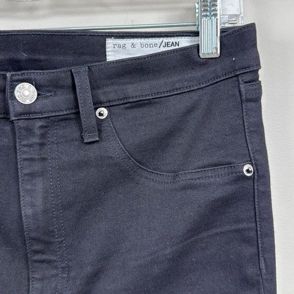 Rag & Bone RAG & BONE flexi nina skinny black jeans 32 EUC Size 31" - 9 Thumbnail