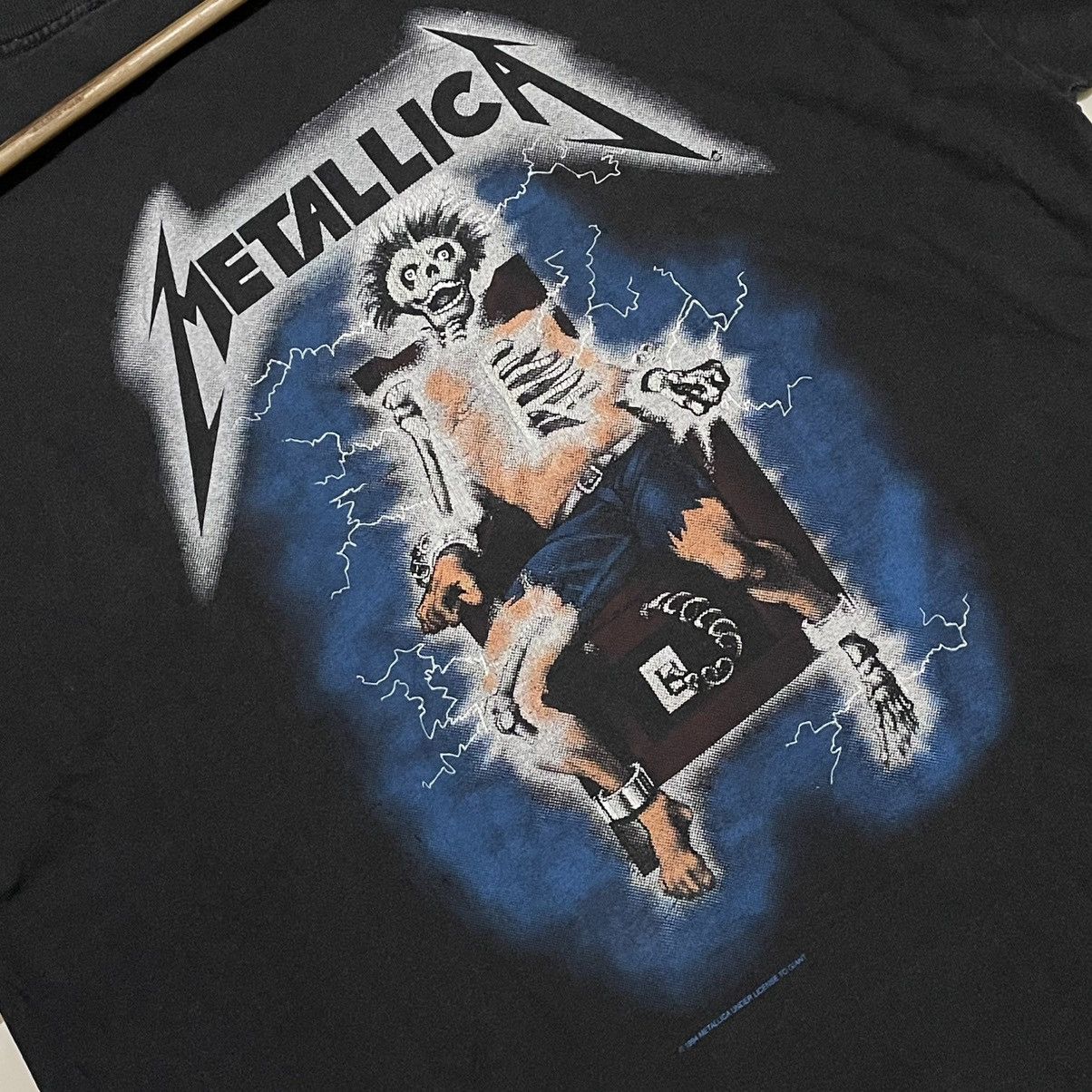Band Tees × Metallica × Vintage Vintage 1994 Ride The Lighting Size US XL / EU 56 / 4 - 8 Thumbnail