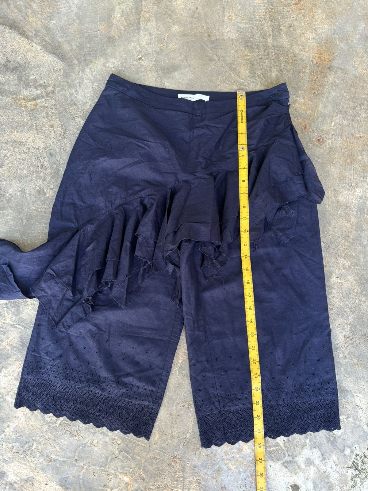 Sacai Sacai Luck Luxury Women's Pants Size 30" / US 8 / IT 44 - 14 Thumbnail