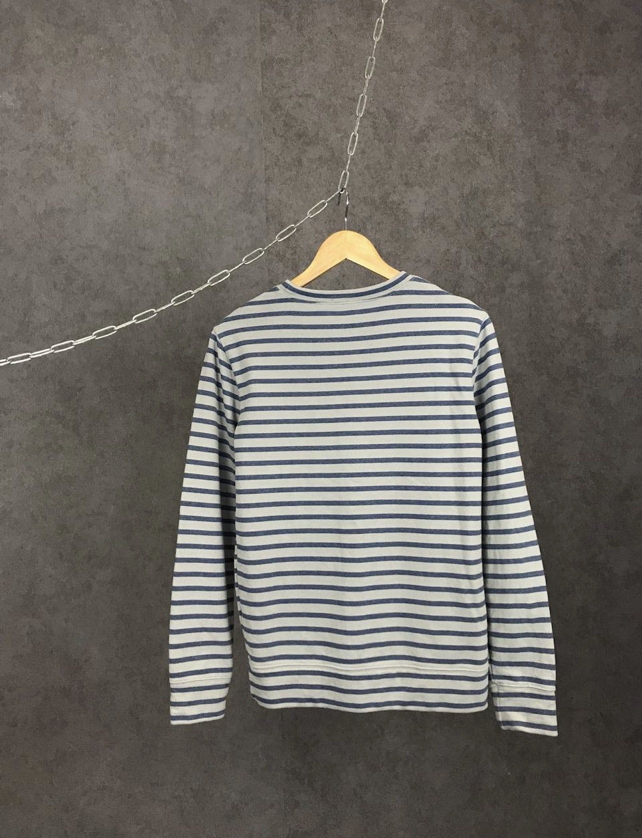 A.P.C. A.P.C luxury designer striped sweatshirt Size US S / EU 44-46 / 1 - 6 Thumbnail