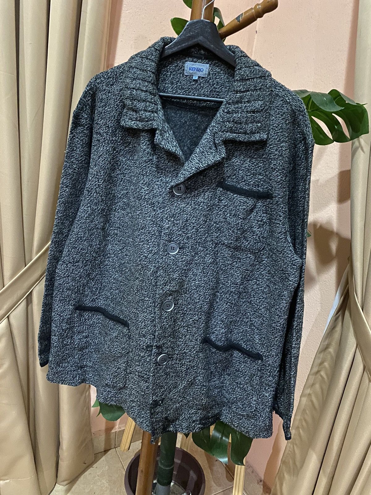 Kenzo VINTAGE KENZO KNIT CARDIGAN Size US L / EU 52-54 / 3 - 4 Thumbnail