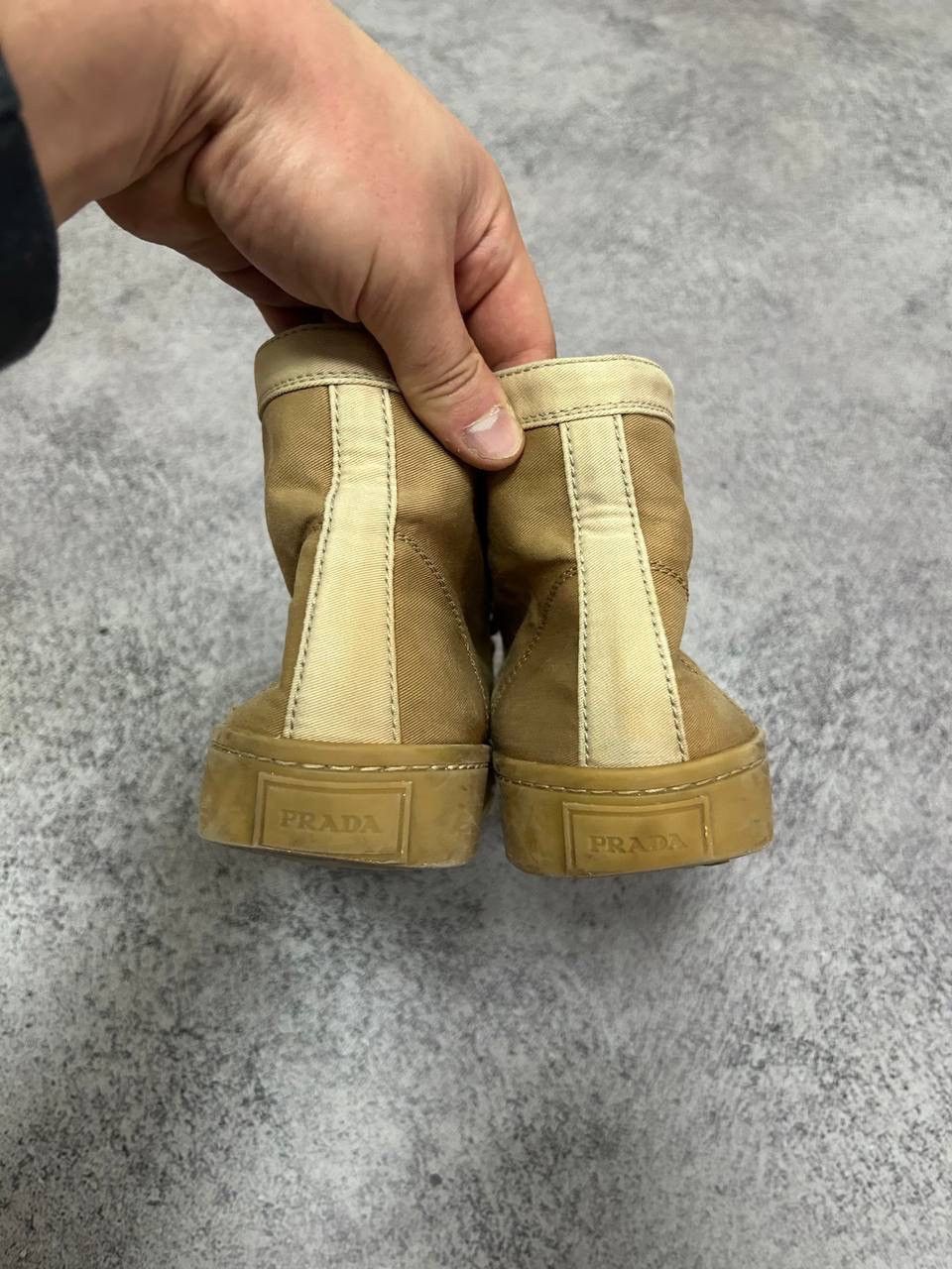 Prada Prada Casetta Wheel High Top Sneaker Shoes 2tg158 luxury y2k Size US 9 / EU 42 - 17 Thumbnail