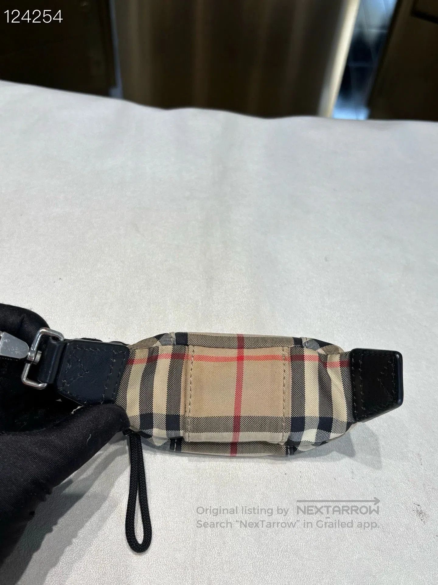 Burberry Burberry Check Mini Sonny Coin Purse Charm. Size ONE SIZE - 4 Thumbnail