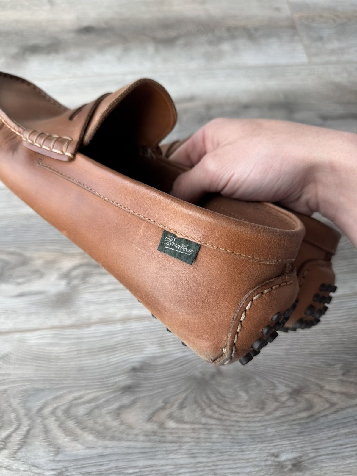 Paraboot Vintage Paraboot Veritable Mocassin Men's Loafers Size US 10 / EU 43 - 8 Thumbnail