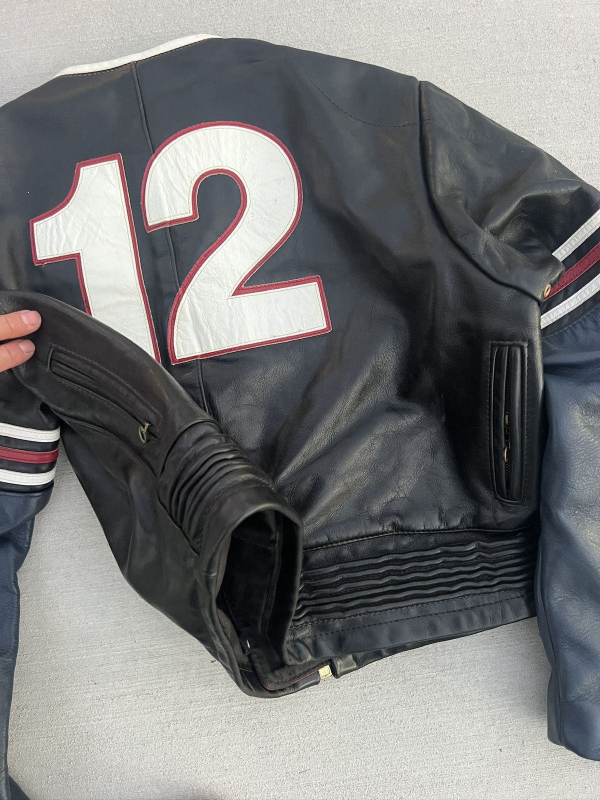 Vanson Leathers Vanson Single Riders Jacket One Star #12 Leather Jacket 44 Size US S / EU 44-46 / 1 - 6 Thumbnail
