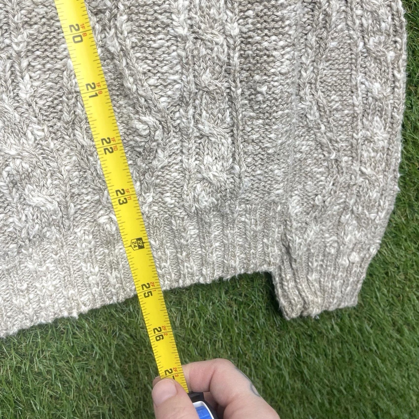 Banana Republic VINTAGE Banana Republic Linen Sweater Mens XL Chunky Knit Beige Cotton Blend Sweater Pullover Crew Neck Long Sleeve Casual 90s Retro Beige Mens XL Size US XL / EU 56 / 4 - 6 Thumbnail