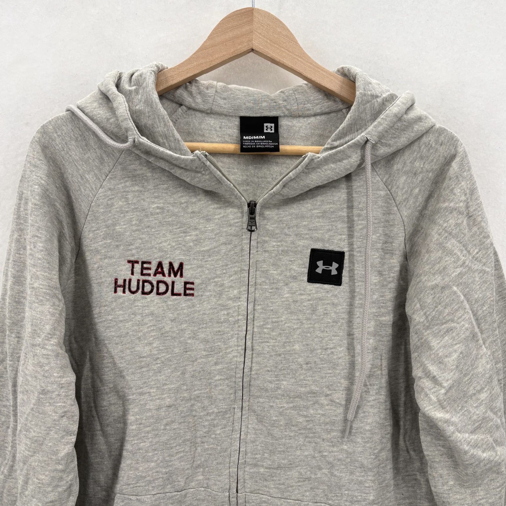 Under Armour Under Armour Hoodie Mens Medium Gray ColdGear Rival Fleece Full Zip Outdoors NWT Size US M / EU 48-50 / 2 - 2 Thumbnail