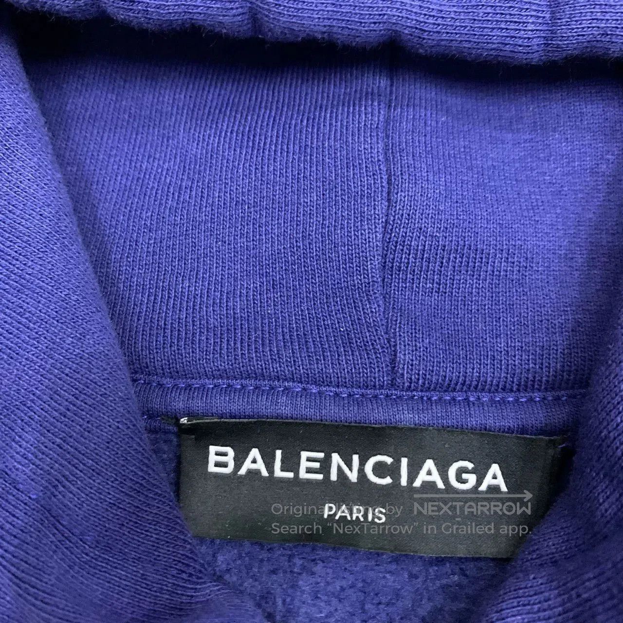 Balenciaga Balenciaga Blue Hoodie Sweatshirt S Size. Size US S / EU 44-46 / 1 - 4 Thumbnail