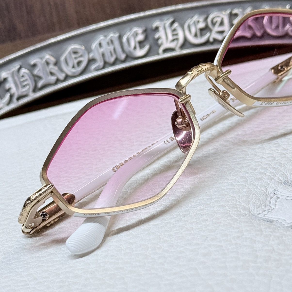 Chrome Hearts Chrome Hearts NIP SLIP 1/1 Sunglasses Size ONE SIZE - 12 Thumbnail
