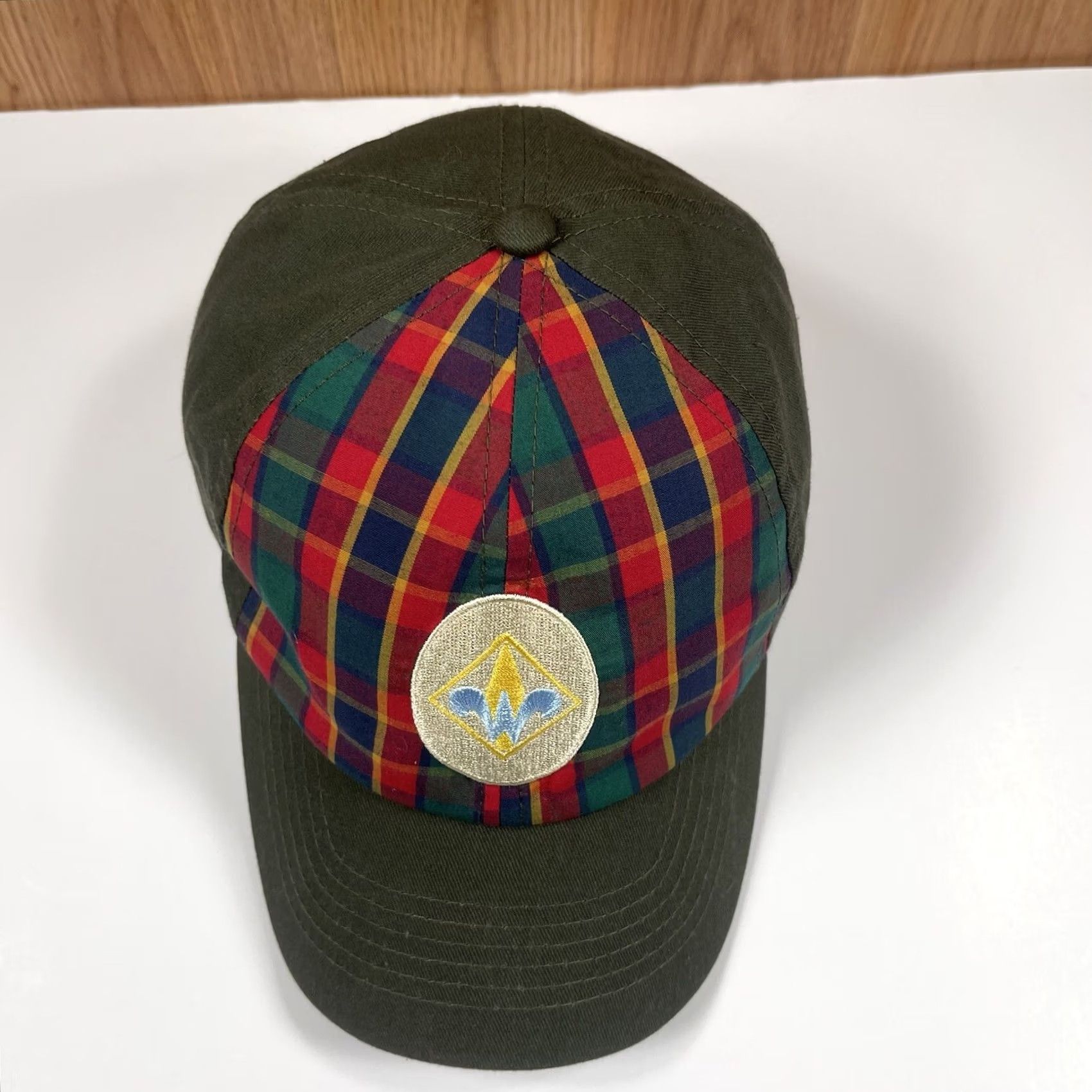 Olive Unbranded Baseball Hat Cap Adult Adjustable Olive Green Size ONE SIZE - 3 Thumbnail