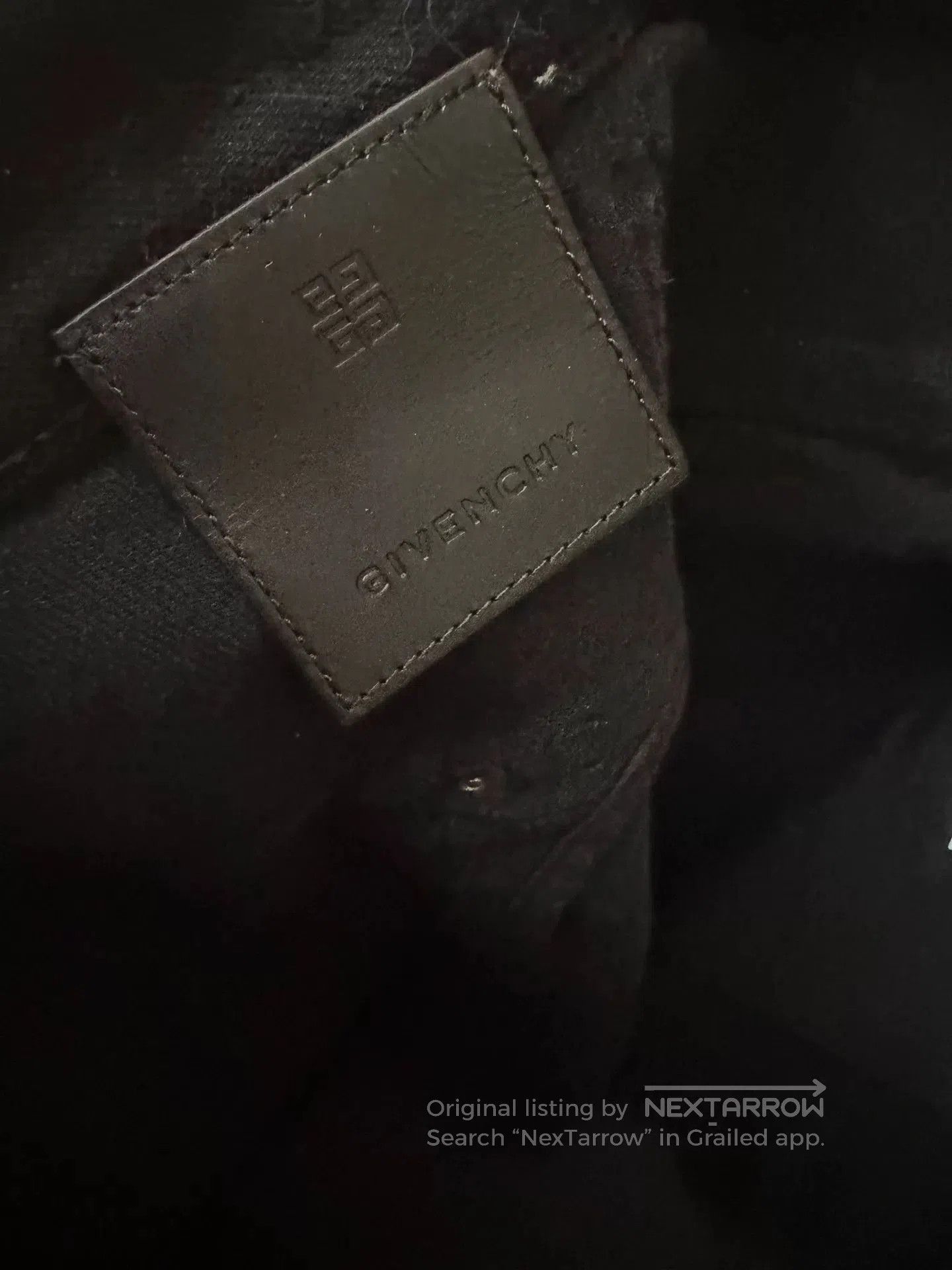 Givenchy Givenchy MMW Black Paint Splash Jeans. Size US 31 - 4 Thumbnail